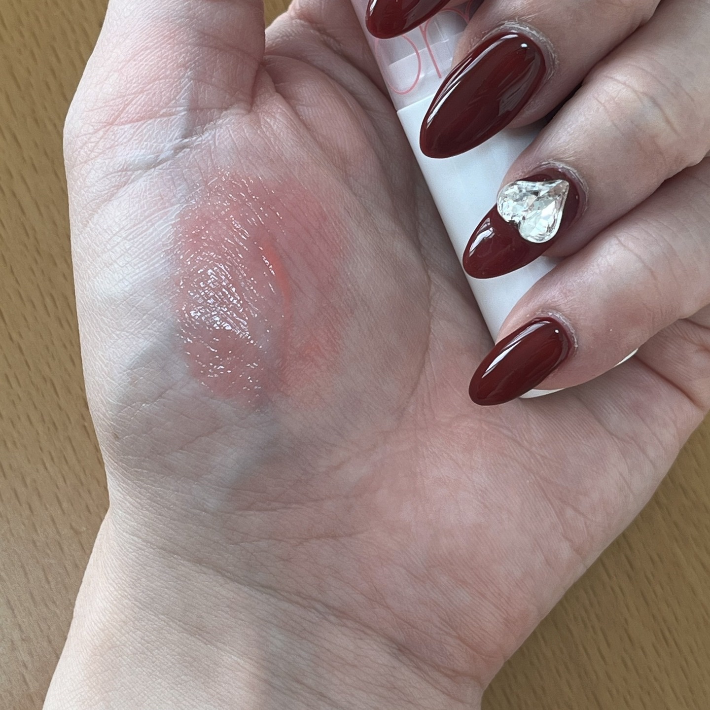 グラスティングメルティングバーム/rom&nd/リップバームを使ったクチコミ（3枚目）