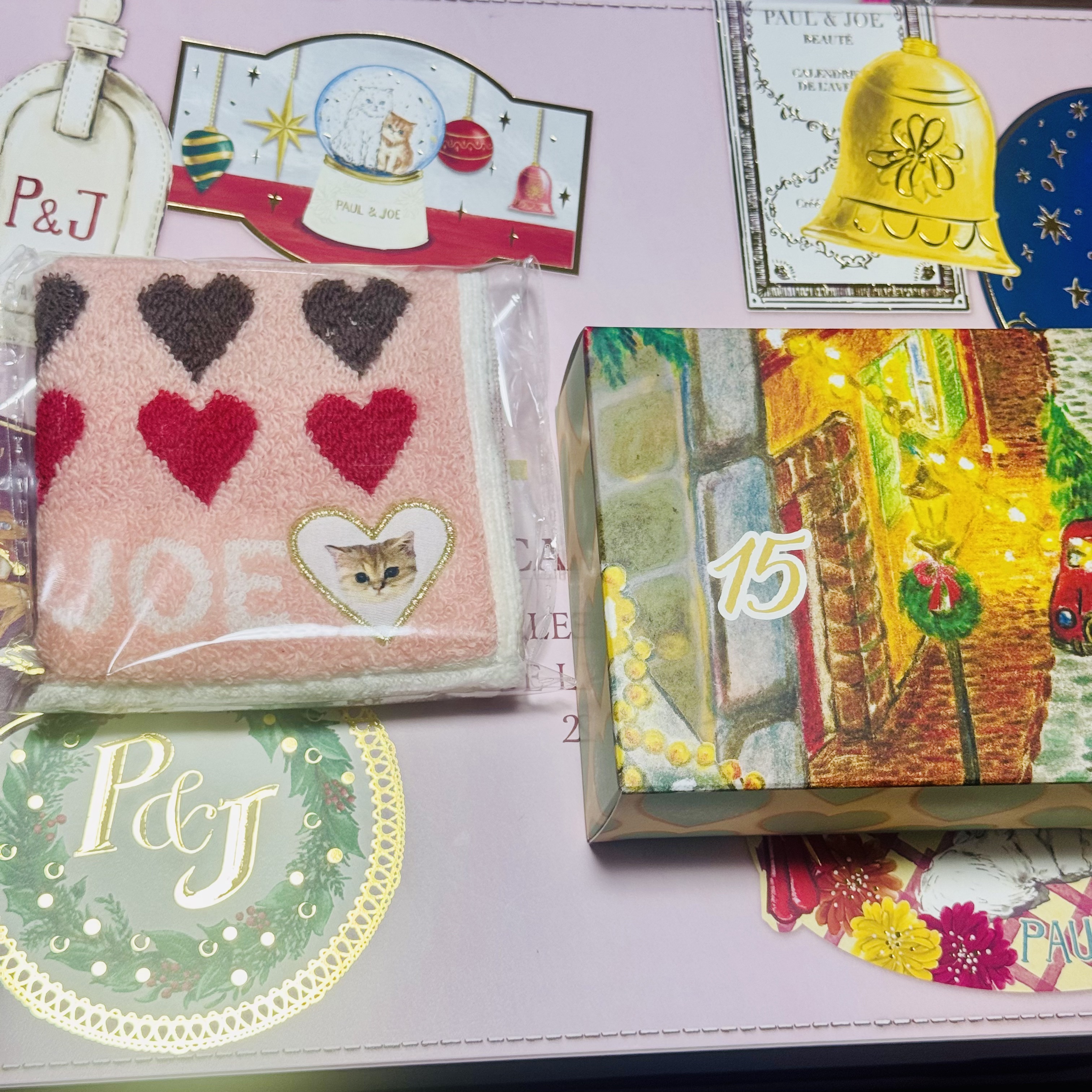 ポール&ジョーアドベントカレンダー2025/PAUL & JOE BEAUTE/メイクアップキットを使ったクチコミ（3枚目）