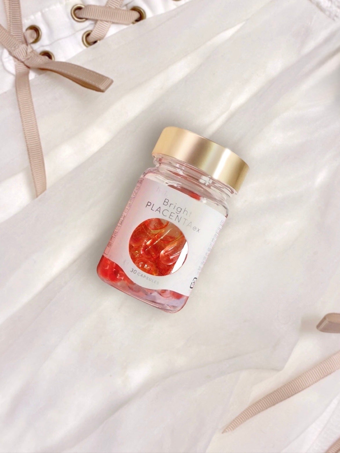 フィート ブライト プラセンタ エクソソーム【栄養機能食品 (ビタミンE)】/Feat./美容サプリメントを使ったクチコミ(1枚目)