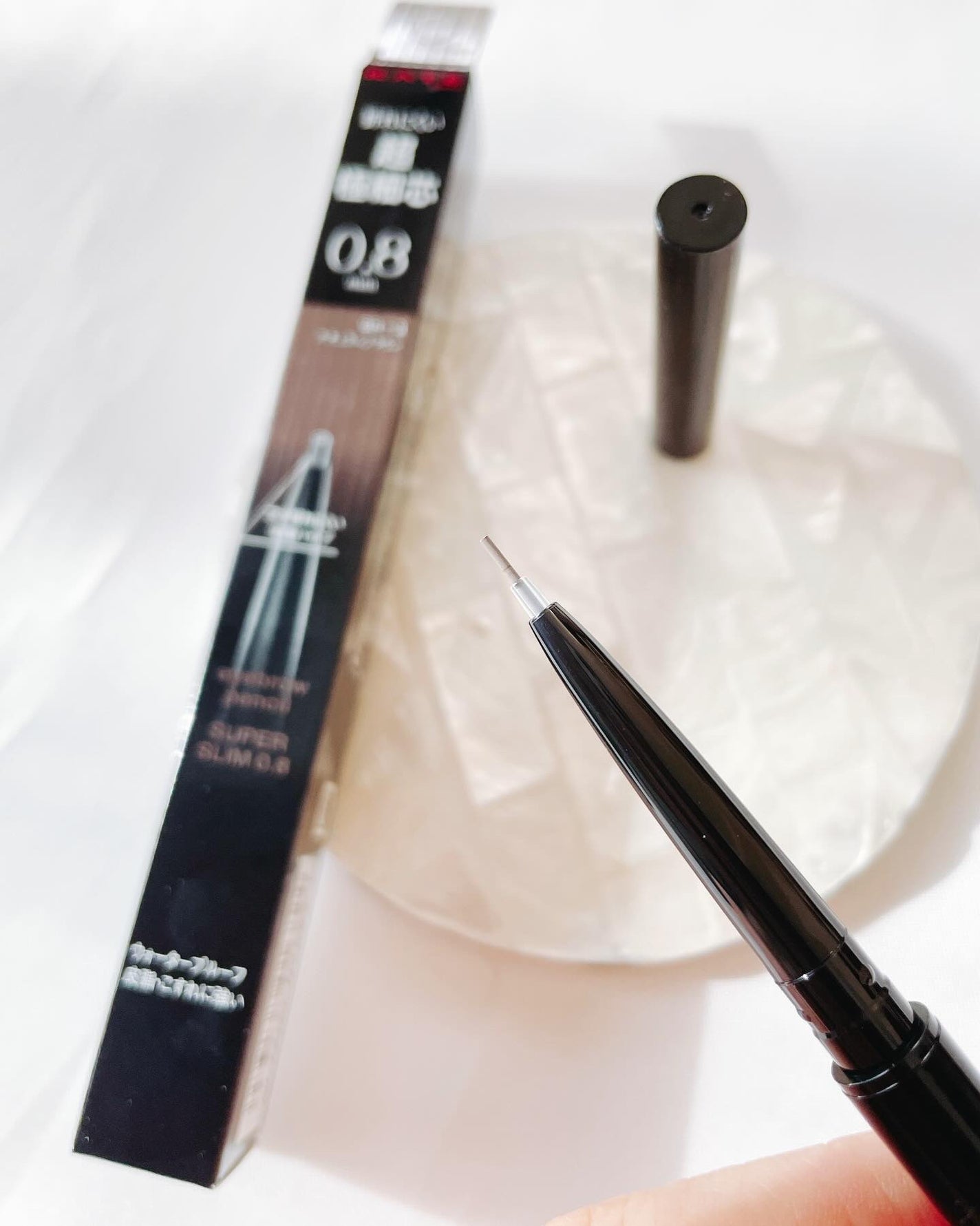 ケイト アイブロウペンシルスーパースリム0.8/KATE/アイブロウペンシルを使ったクチコミ(3枚目)