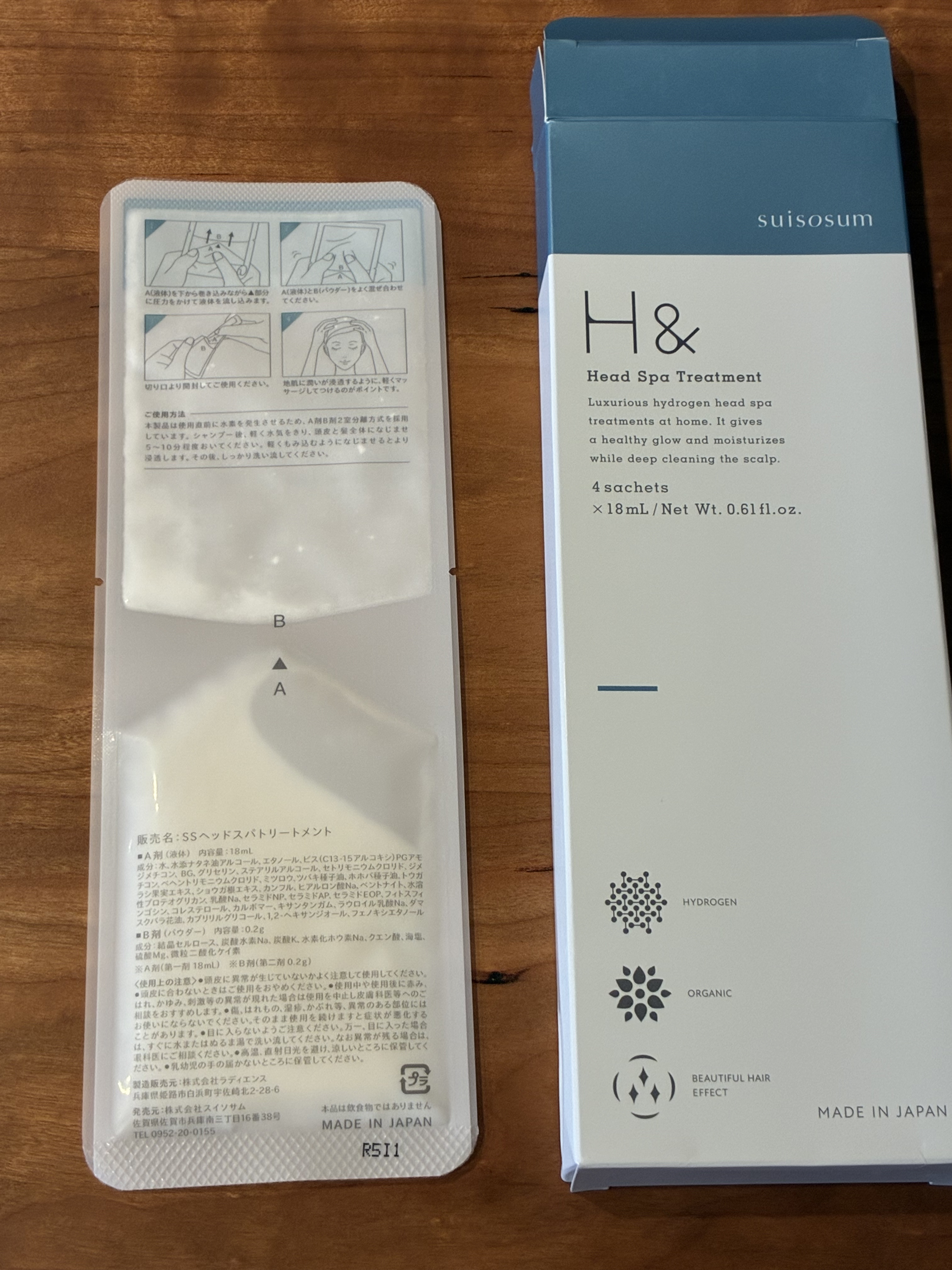 ヘッドスパトリートメント/H&/洗い流すヘアトリートメントを使ったクチコミ（3枚目）