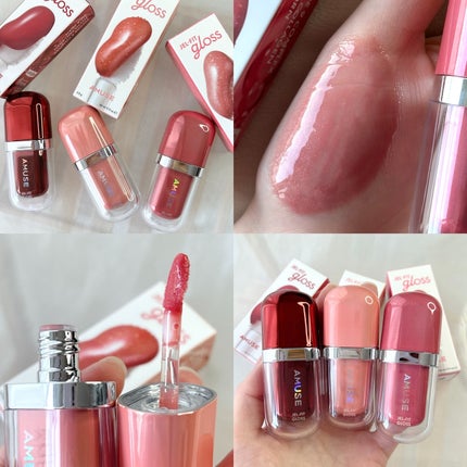 ジェルフィットグロス/AMUSE/リップグロスを使ったクチコミ(7枚目)