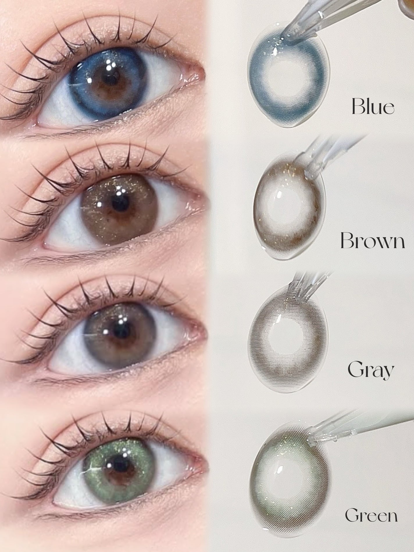 Angie Brown/MANY LENS/カラーコンタクトレンズを使ったクチコミ(7枚目)