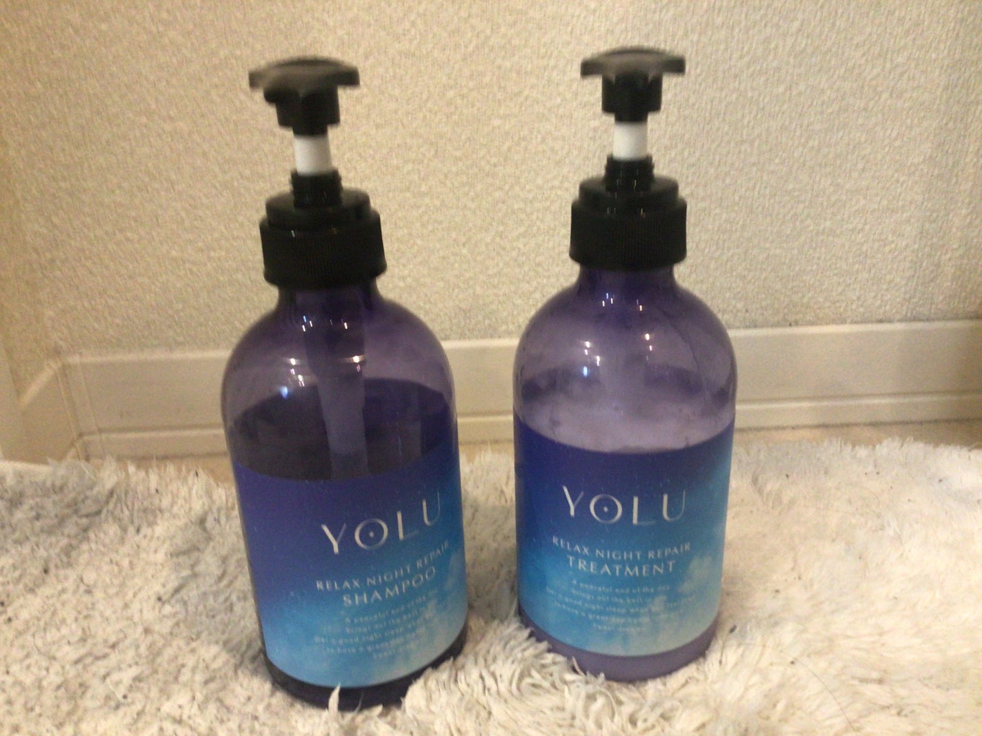 リラックスナイトリペア シャンプー/トリートメント/YOLU/シャンプー・コンディショナーを使ったクチコミ(1枚目)