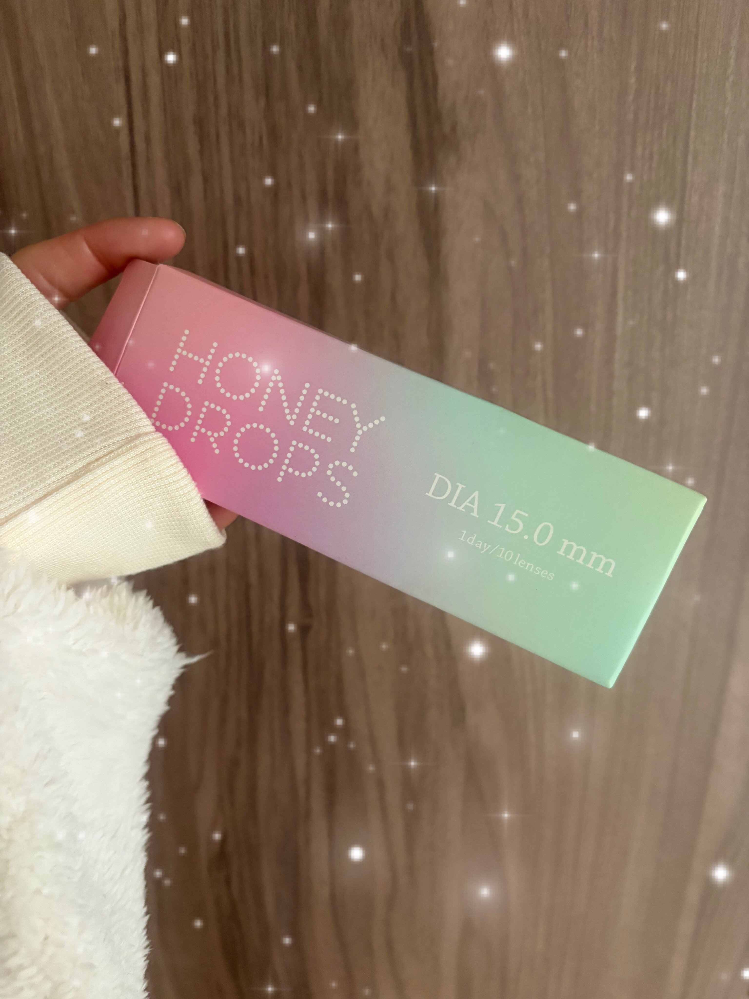 HoneyDrops 1day 15.0mm/HONEY DROPS/ワンデー（１DAY）カラコンを使ったクチコミ（1枚目）