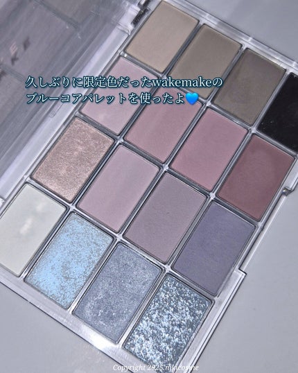 ソフトブラーリングアイパレット/wakemake/アイシャドウパレットを使ったクチコミ(2枚目)