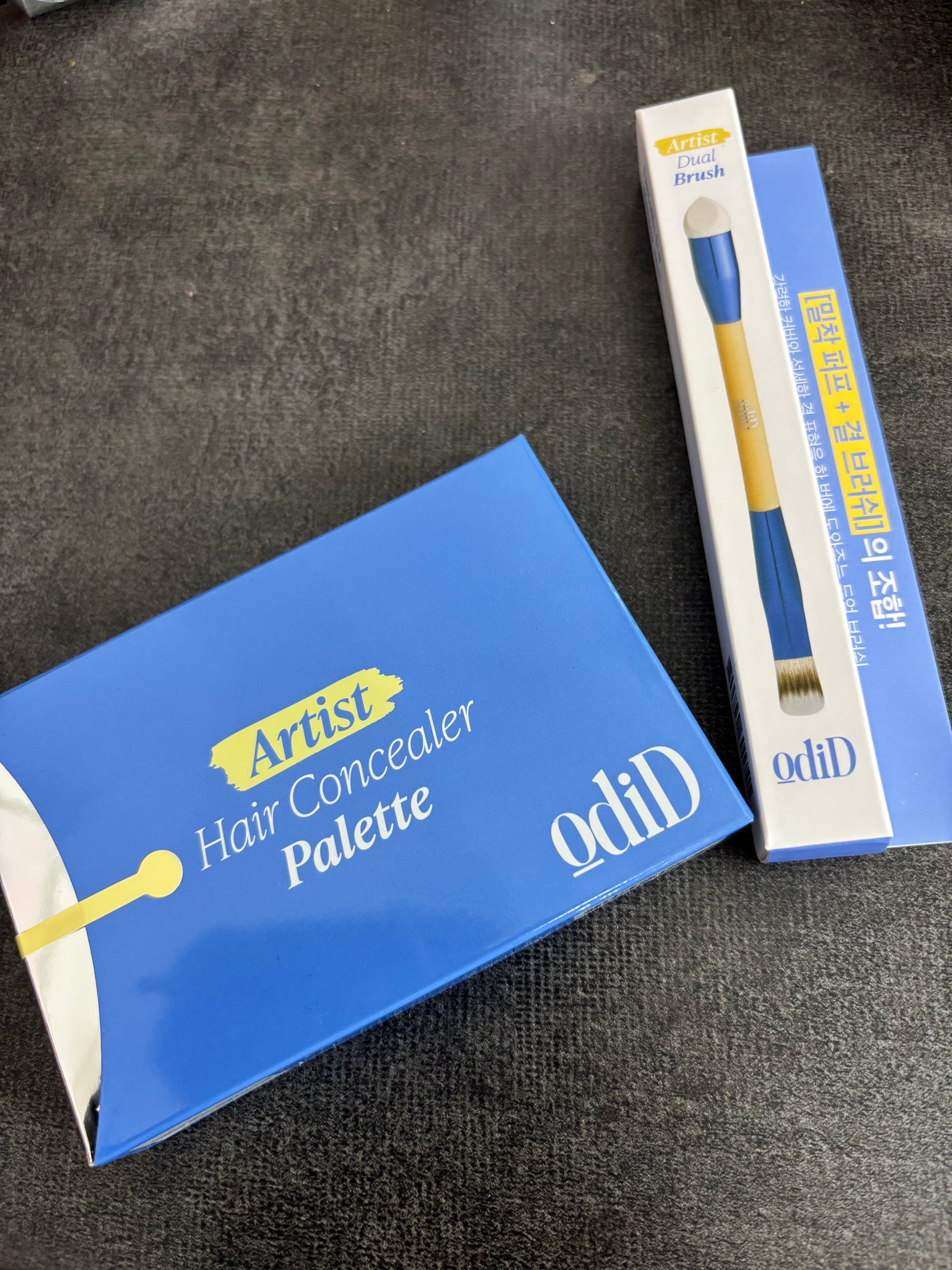 ヘアコンシーラーパレット&アーティスト デュアルブラシ/odiD/その他スタイリングを使ったクチコミ(8枚目)