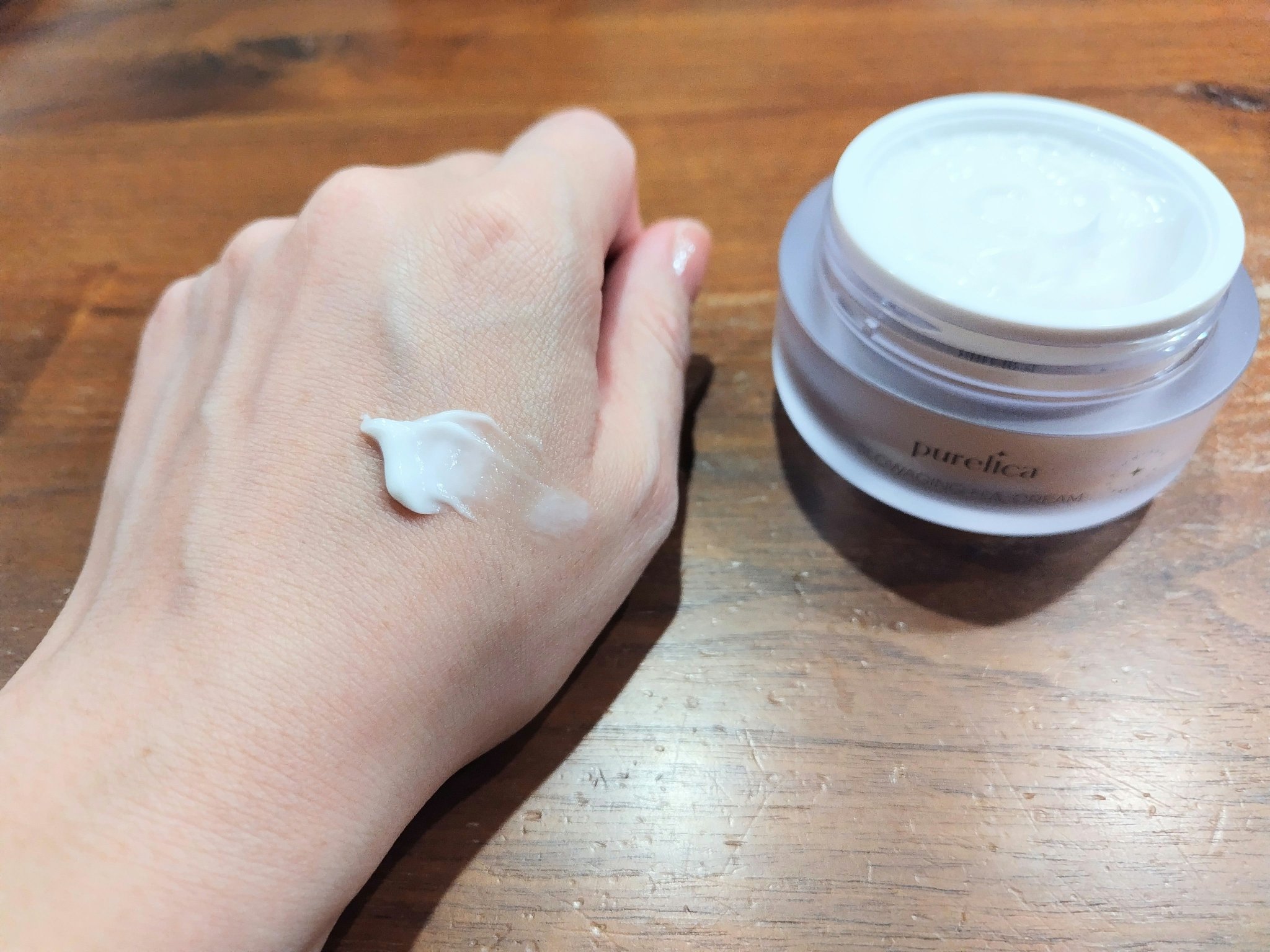 スローエイジングH.A.クリーム/Purelica/フェイスクリームを使ったクチコミ（3枚目）