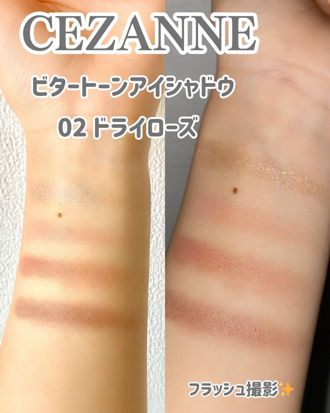 ビタートーンアイシャドウ/CEZANNE/パウダーアイシャドウを使ったクチコミ(5枚目)