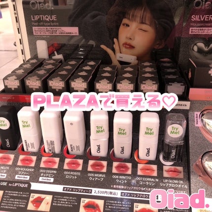 リップティーク/oiad/口紅を使ったクチコミ(1枚目)