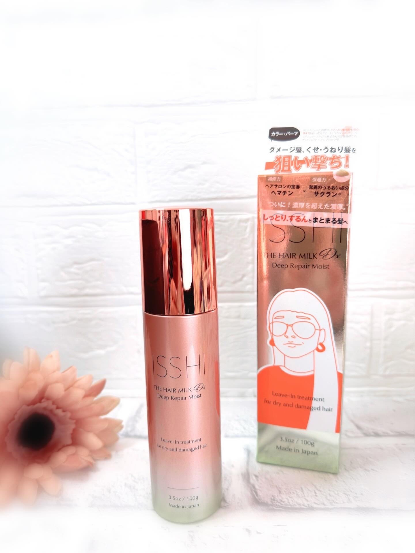 イッシ ザ ヘアミルク Dx ディープリペアモイスト 100g/ISSHI/ヘアミルクを使ったクチコミ（3枚目）