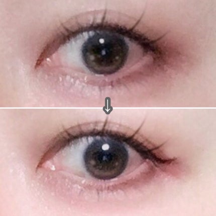 リキッドアイライナー/ルルズコスメティコ/リキッドアイライナーを使ったクチコミ(4枚目)