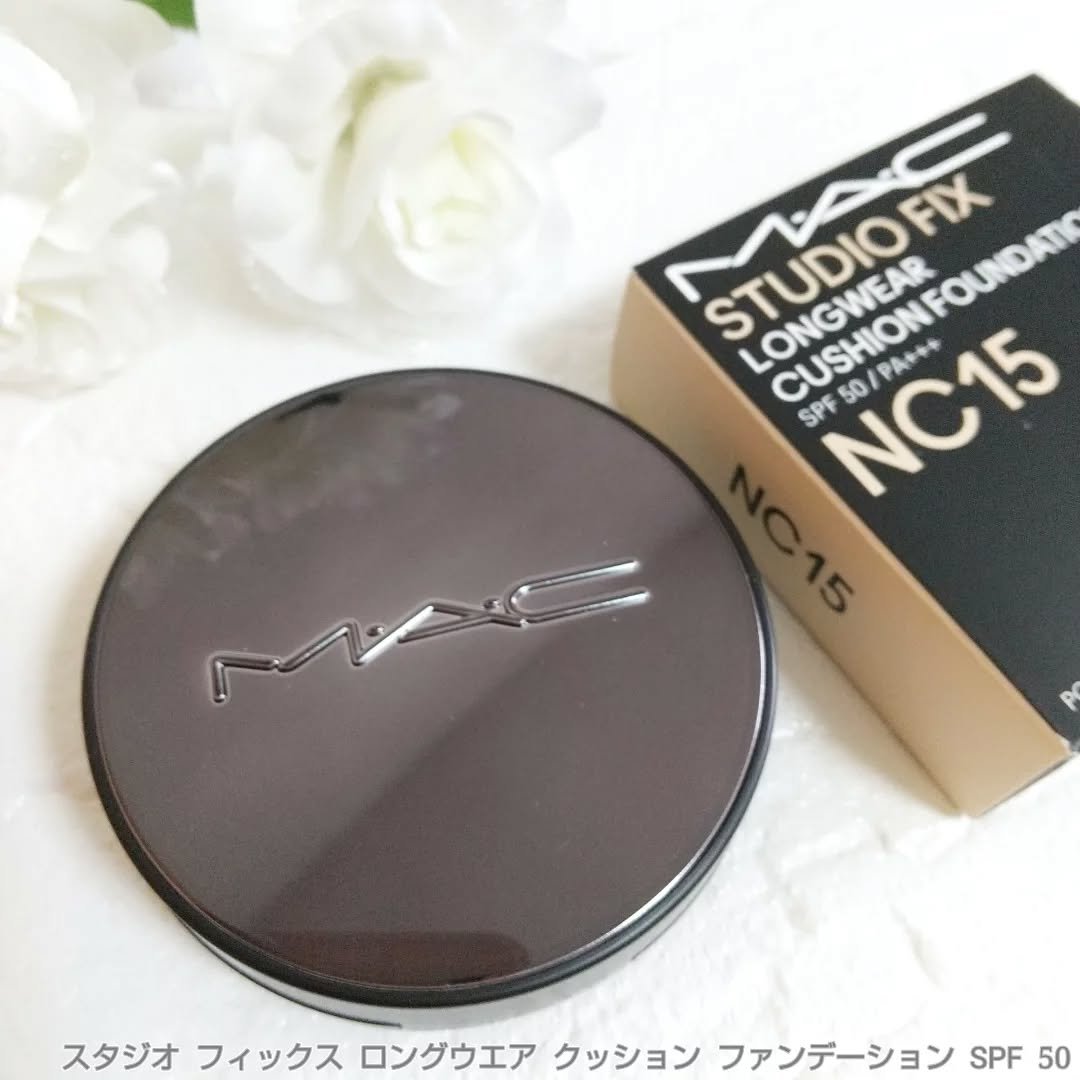 スタジオ フィックス ロングウエア クッション ファンデーション SPF 50/M・A・C/クッションファンデーションを使ったクチコミ（1枚目）
