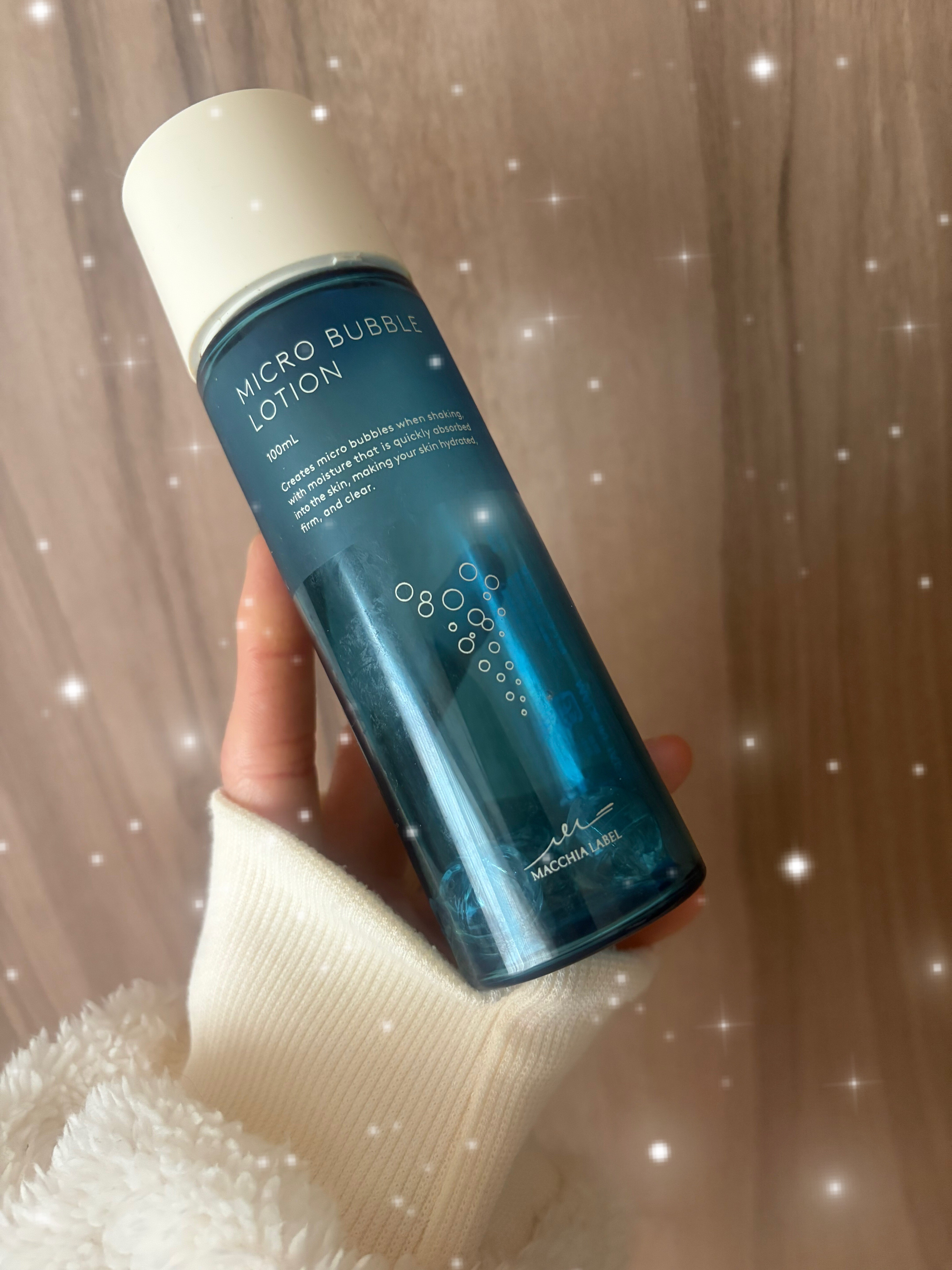 薬用マイクロバブルローション 100ml/Macchia Label/化粧水を使ったクチコミ（1枚目）