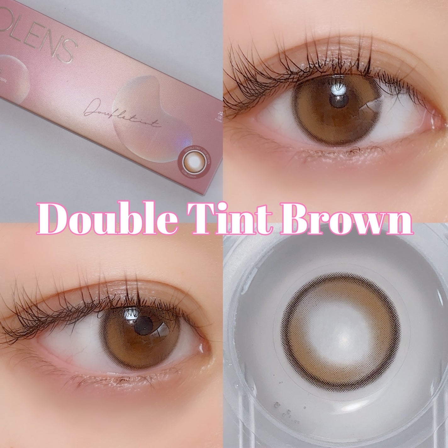 Double Tint 1day/OLENS/カラーコンタクトレンズを使ったクチコミ(5枚目)