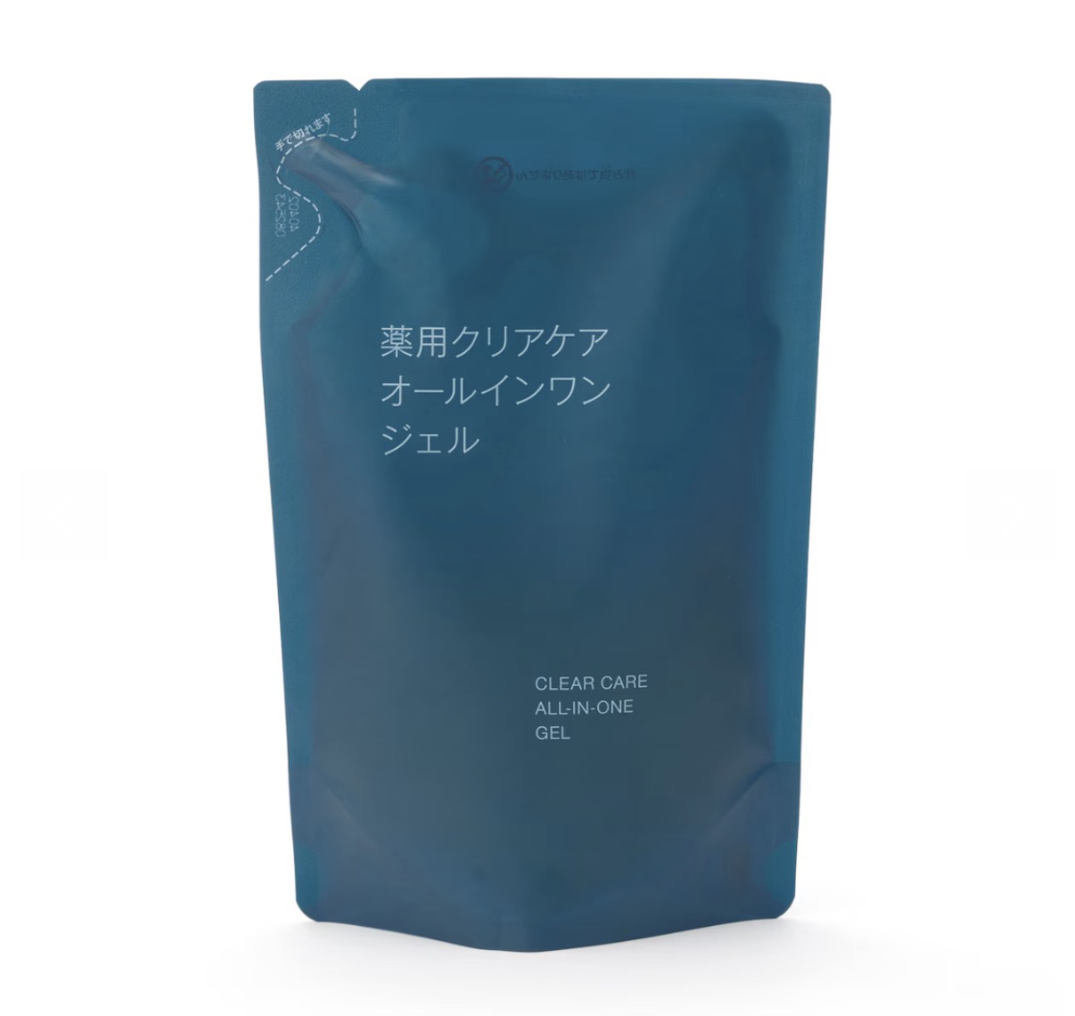 薬用クリアケアオールインワンジェル 詰替用（180g）/無印良品/オールインワン化粧品を使ったクチコミ（1枚目）