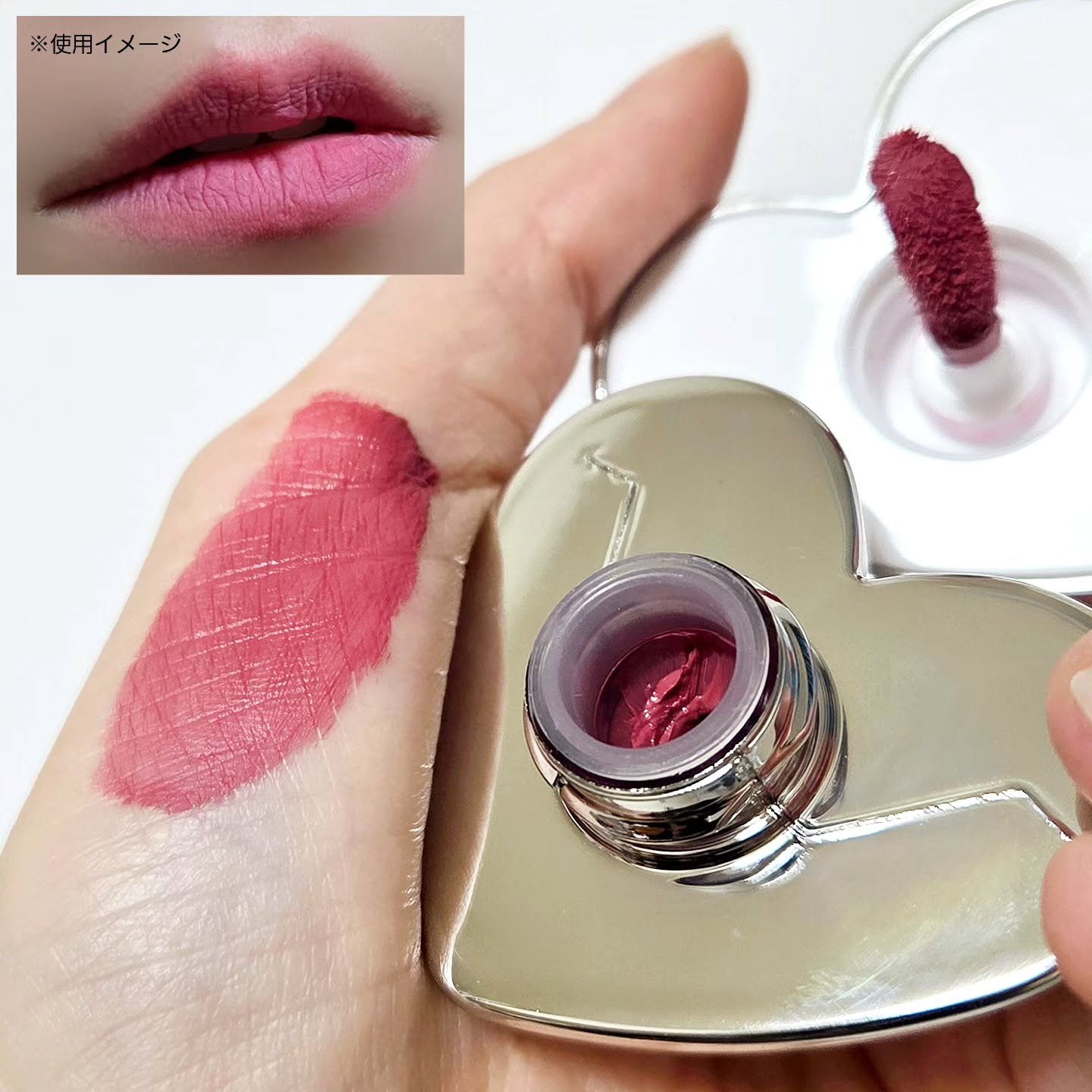 シルバーパース ムースクリーム リップ＆チーク 12 ミューブプラム/oiad/ジェル・クリームチークを使ったクチコミ（3枚目）