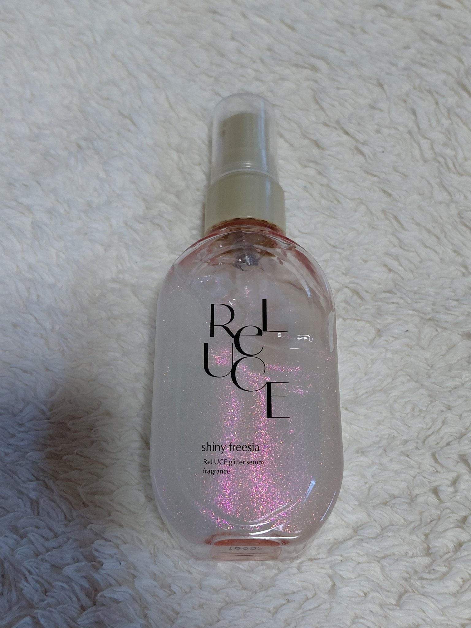 リルーチェ グリッターセラムフレグランス シャイニーフリージア/ReLUCE/香水(その他)を使ったクチコミ（1枚目）