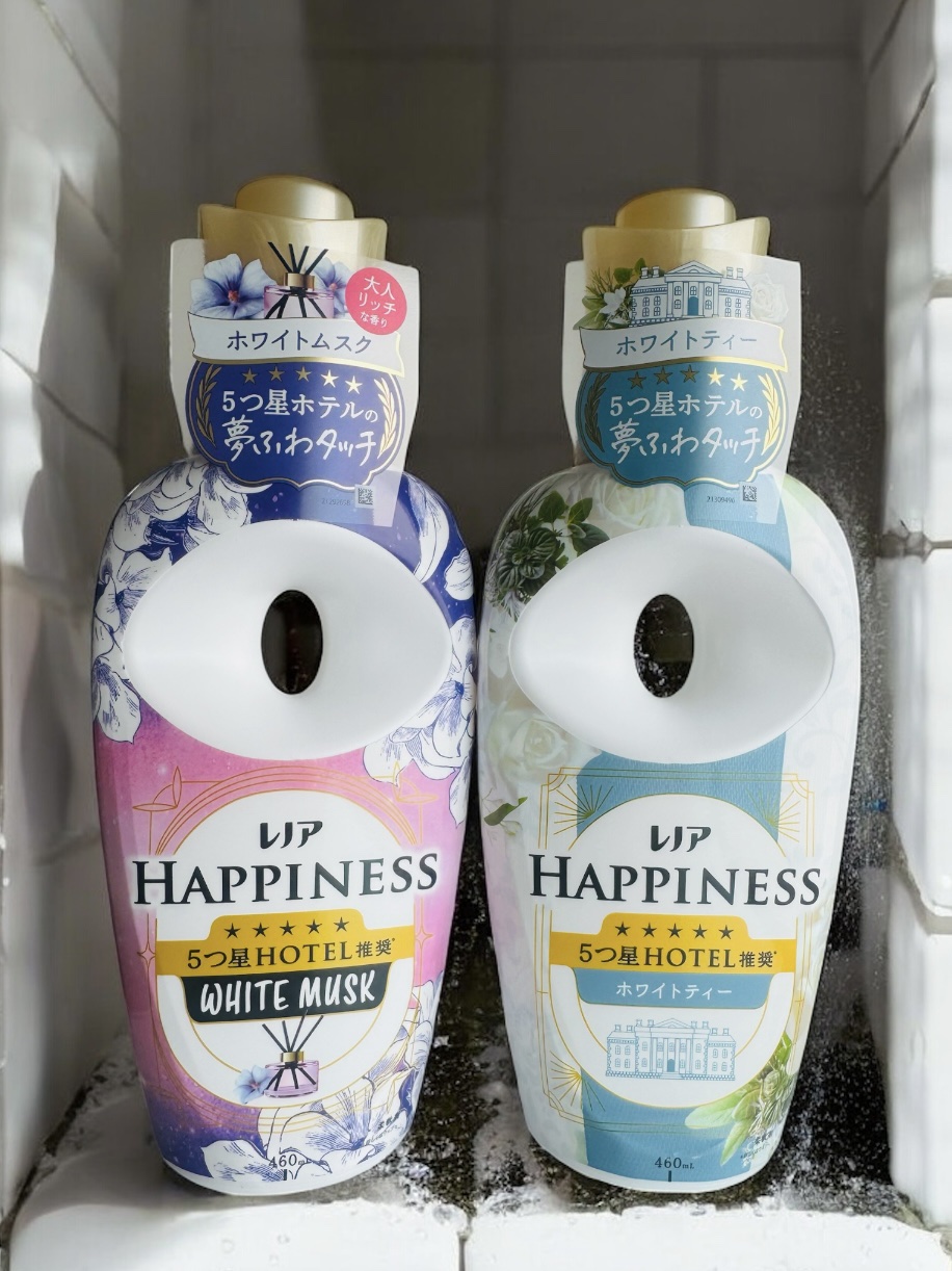 レノアハピネス夢ふわタッチ リラックスナイト ホワイトムスク/レノア/柔軟剤を使ったクチコミ（1枚目）