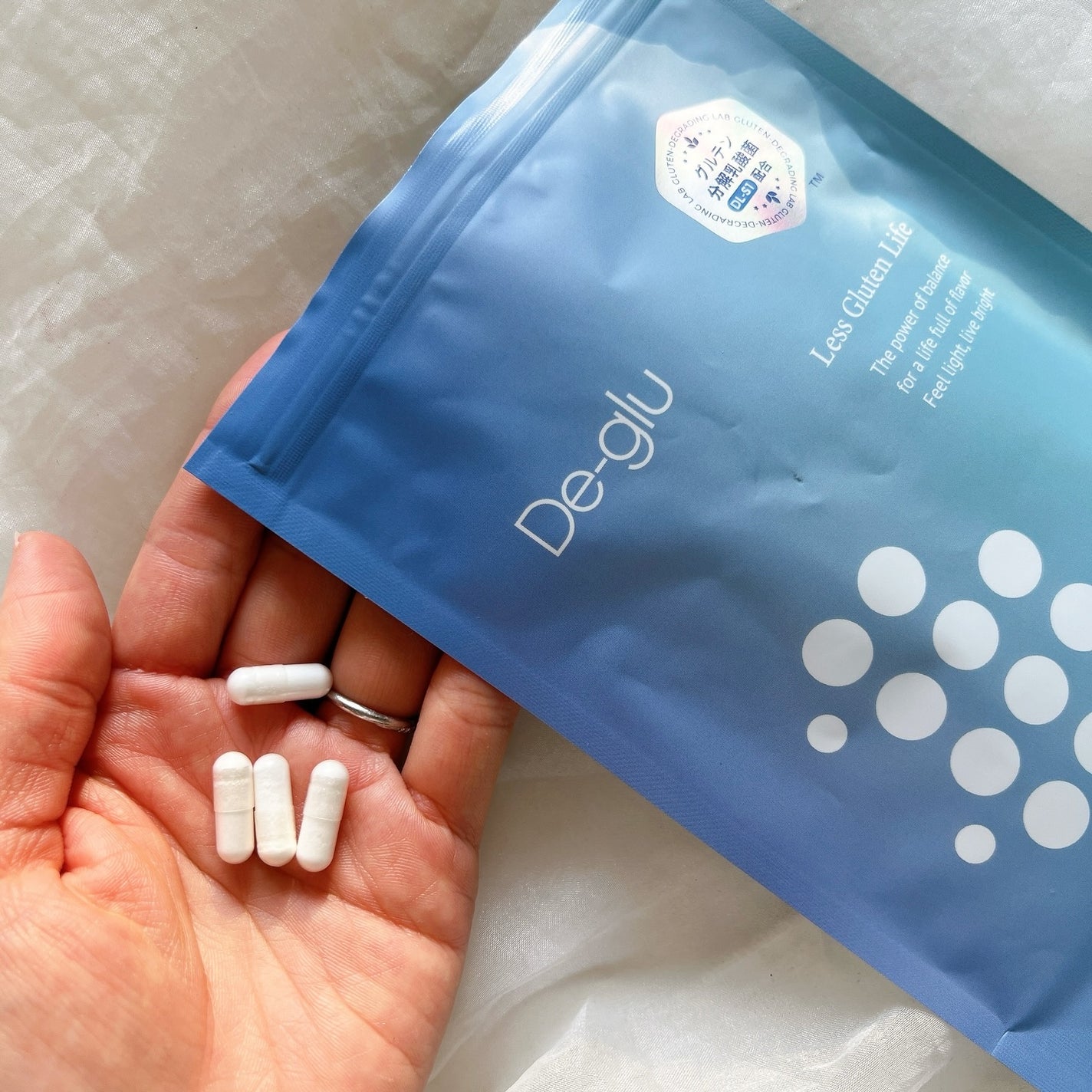 グルテン分解乳酸菌サプリメント/De-glu/健康サプリメントを使ったクチコミ(2枚目)