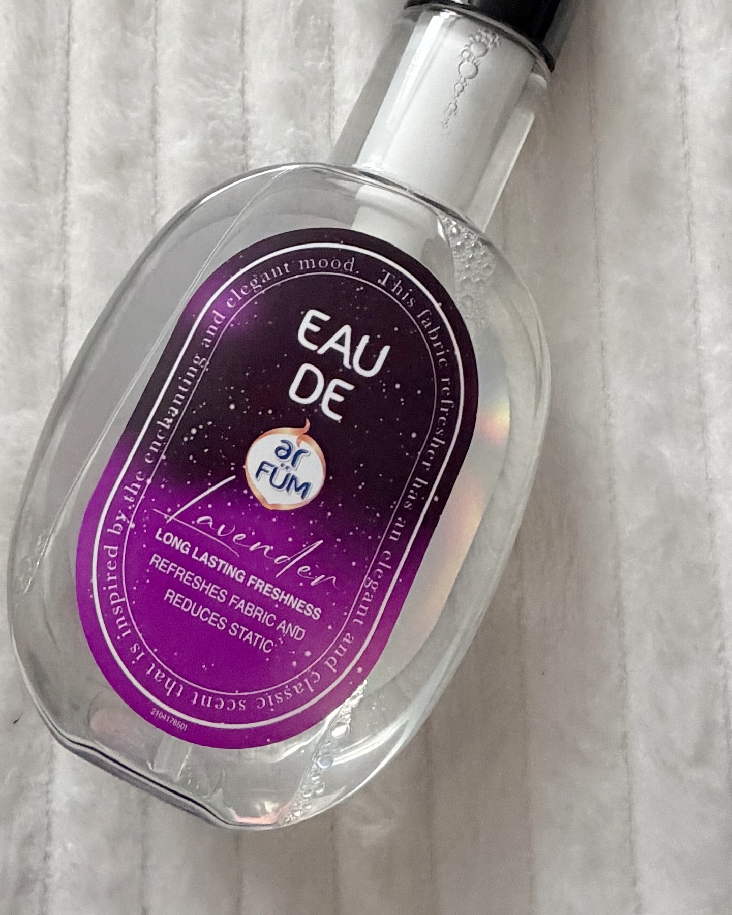 arFUM ファブリックスプレー ラベンダーのクチコミ「.
.
▶︎ アフューム
　ファブリックスプレー
　【Lavender】250ml

アロマ×.....」（2枚目）
