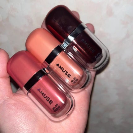 ジェルフィットグロス/AMUSE/リップグロスを使ったクチコミ(1枚目)