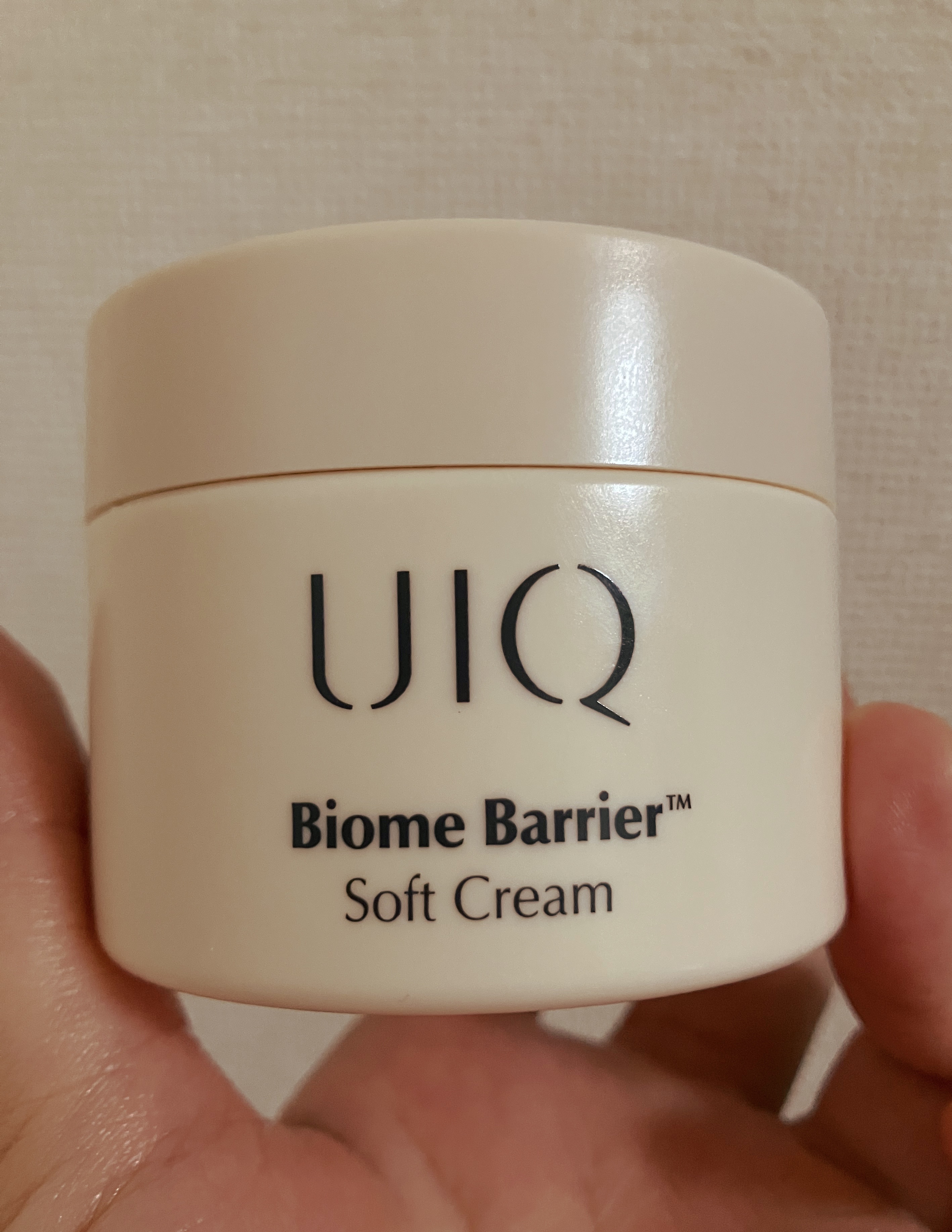 バイオームバリア ソフトクリーム/UIQ/フェイスクリームを使ったクチコミ（1枚目）