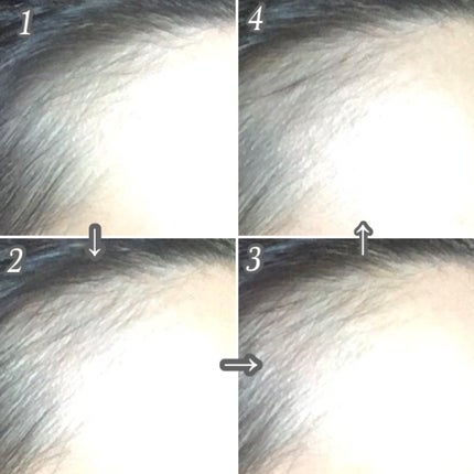 ヘアコンシーラーパレット&アーティスト デュアルブラシ/odiD/その他スタイリングを使ったクチコミ(4枚目)