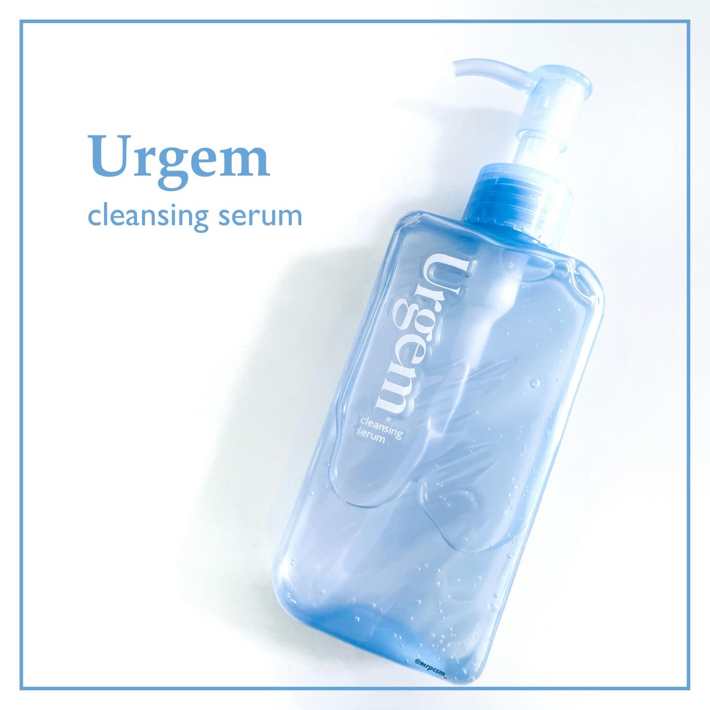 ウルジェム　蜜水感クレンジングセラム 170ml/Urgem/クレンジングジェルを使ったクチコミ（1枚目）