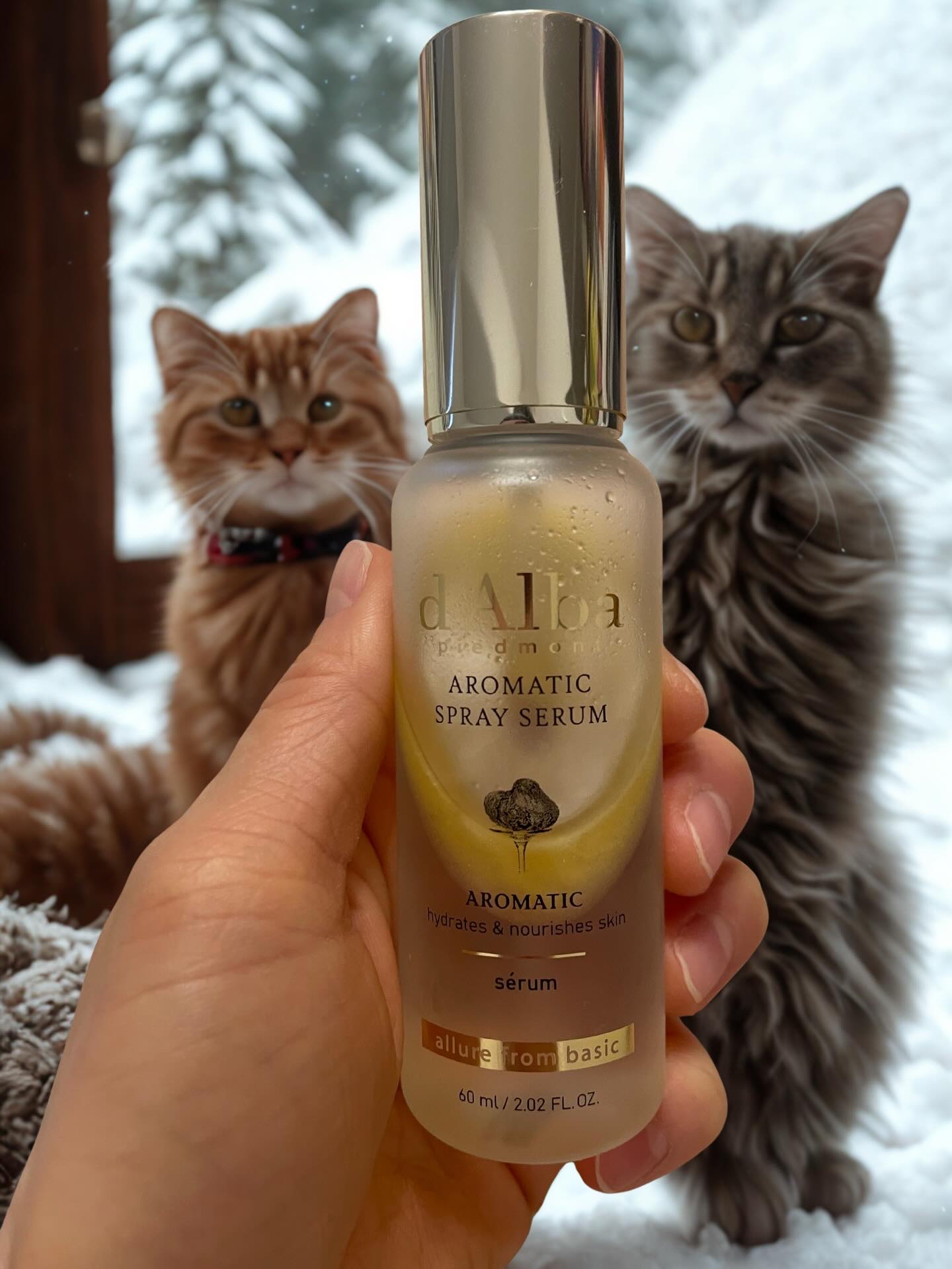 ホワイトトリュフファーストアロマティックスプレーセラム/ダルバ/ミスト状化粧水を使ったクチコミ（1枚目）