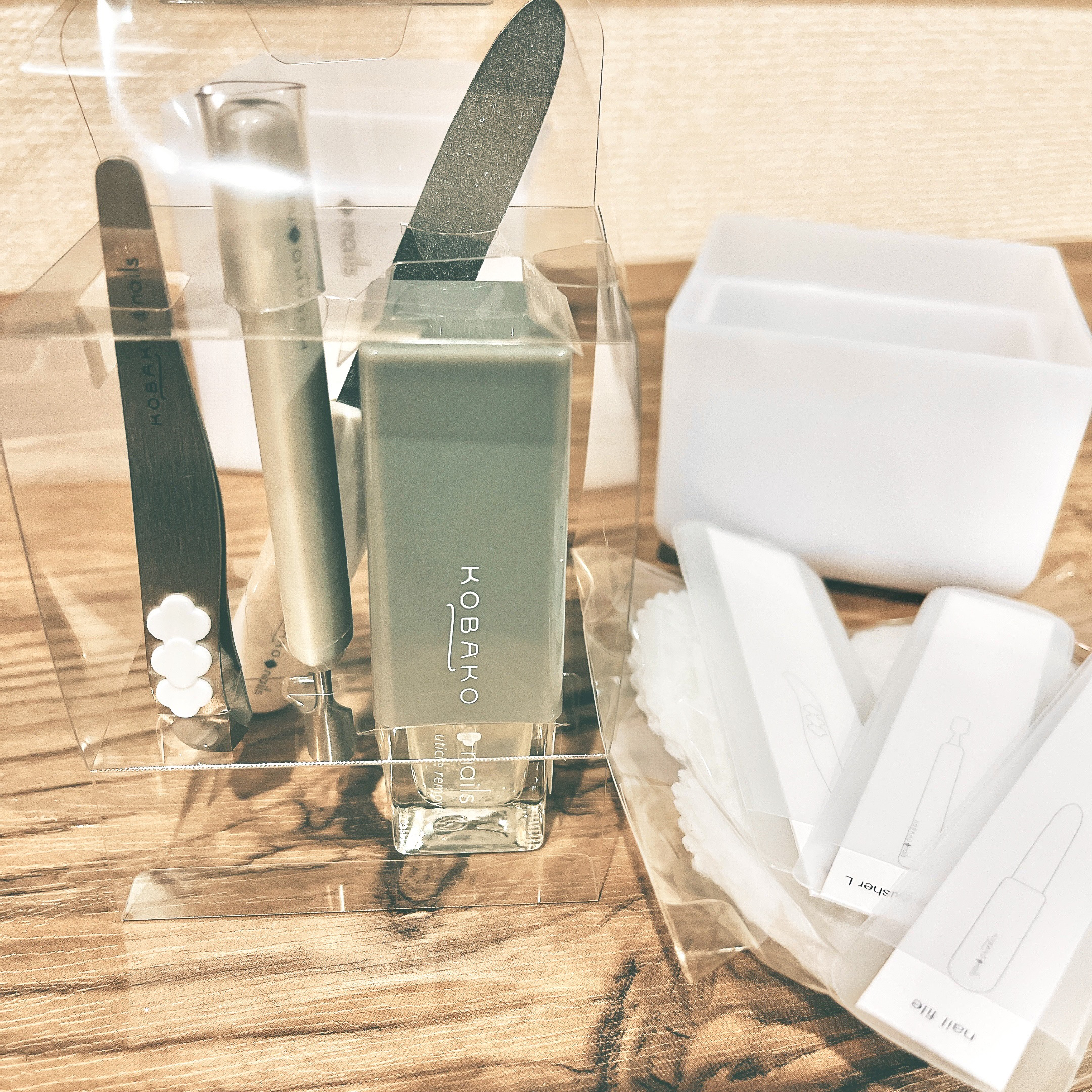 KOBAKO ネイルケアセット/貝印/ネイル・ネイルケアを使ったクチコミ（3枚目）