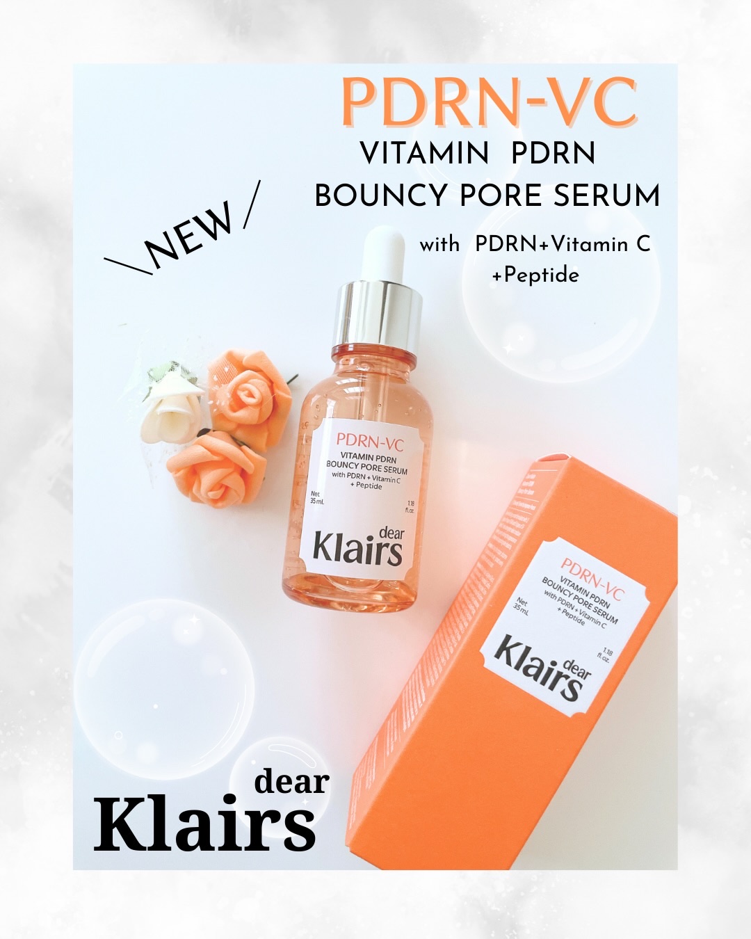 PDRNビタペプチド毛穴リペアセラム/Klairs/美容液を使ったクチコミ（1枚目）