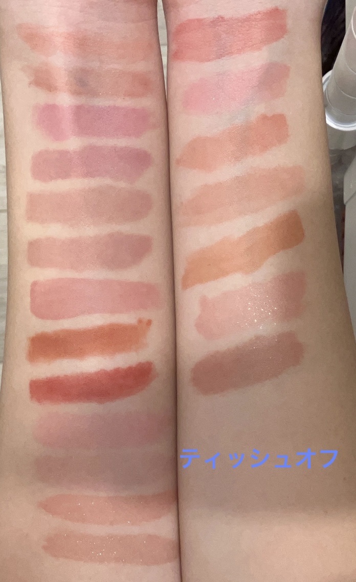 リップラッカー　ブルーミングガーランド 102 heroine rose/JILL STUART/口紅を使ったクチコミ（3枚目）