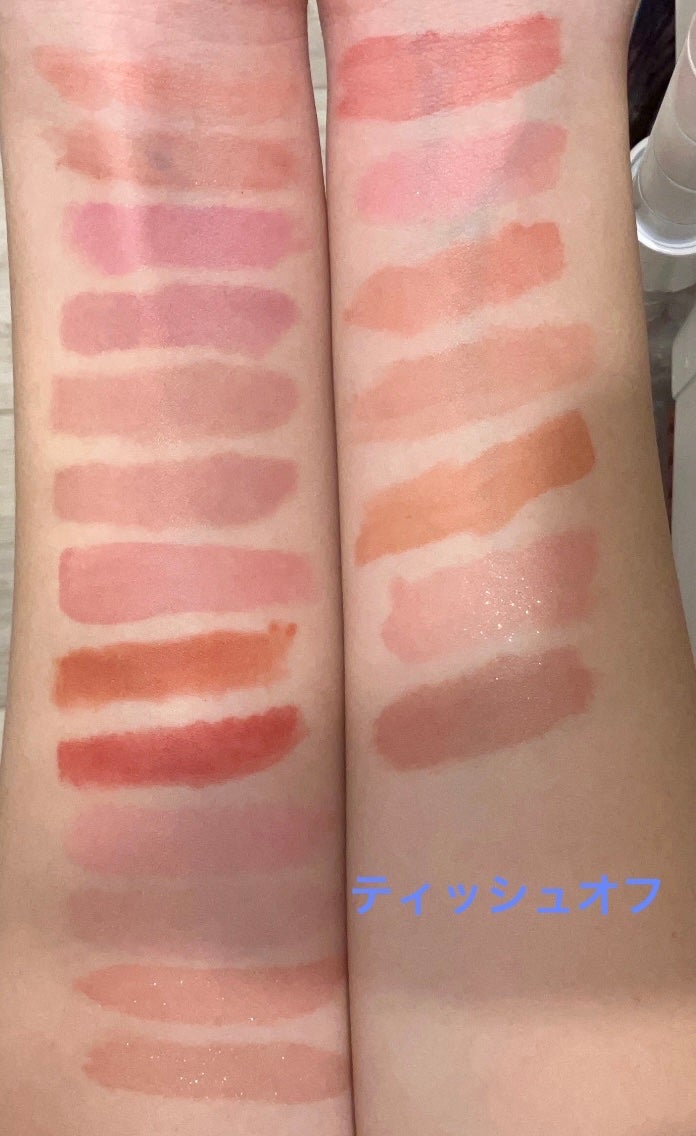 ジューシーラスティングティント/rom&nd/リップティントを使ったクチコミ(3枚目)