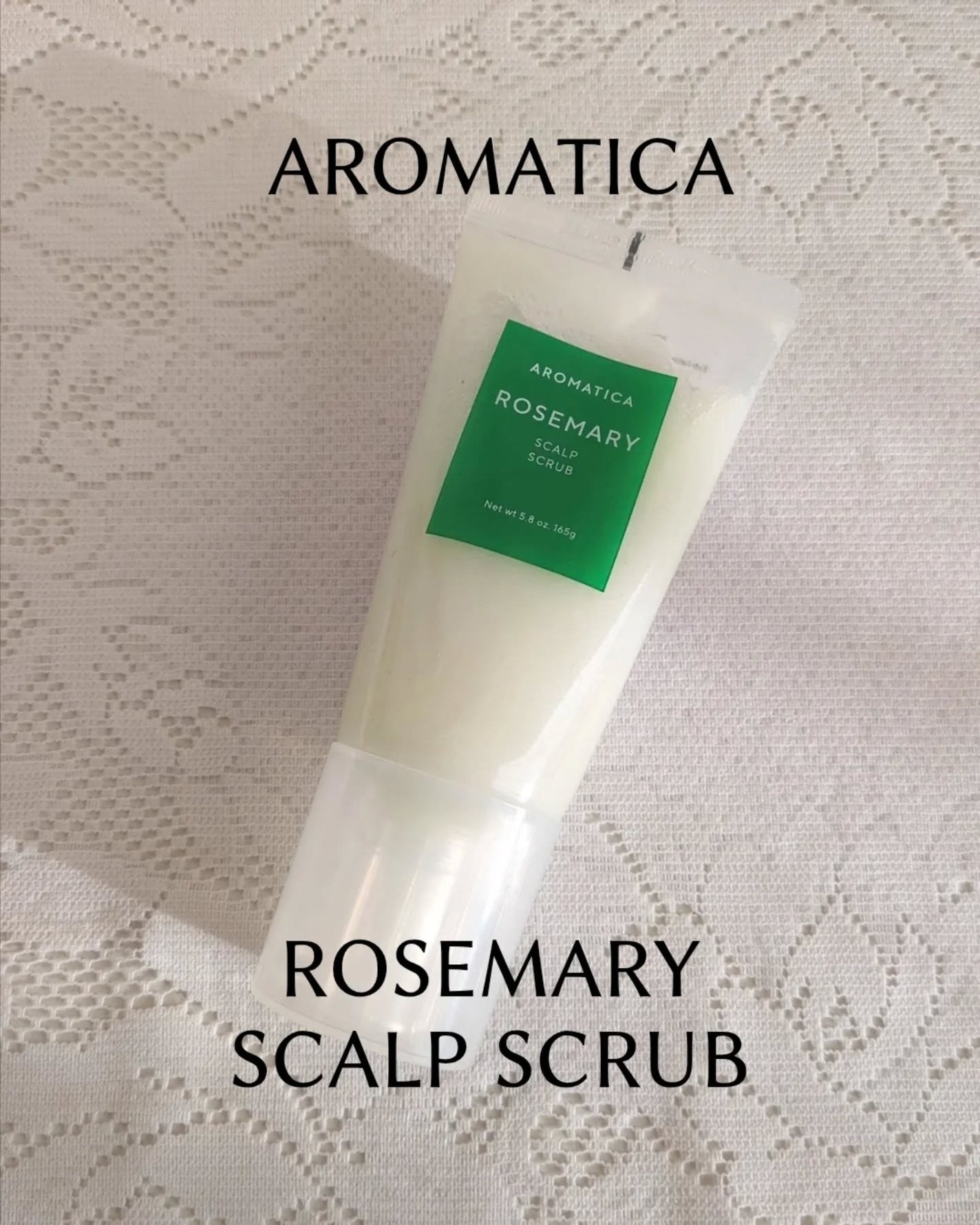 ローズマリー スカルプ スクラブ/AROMATICA/ヘッドスクラブを使ったクチコミ(1枚目)