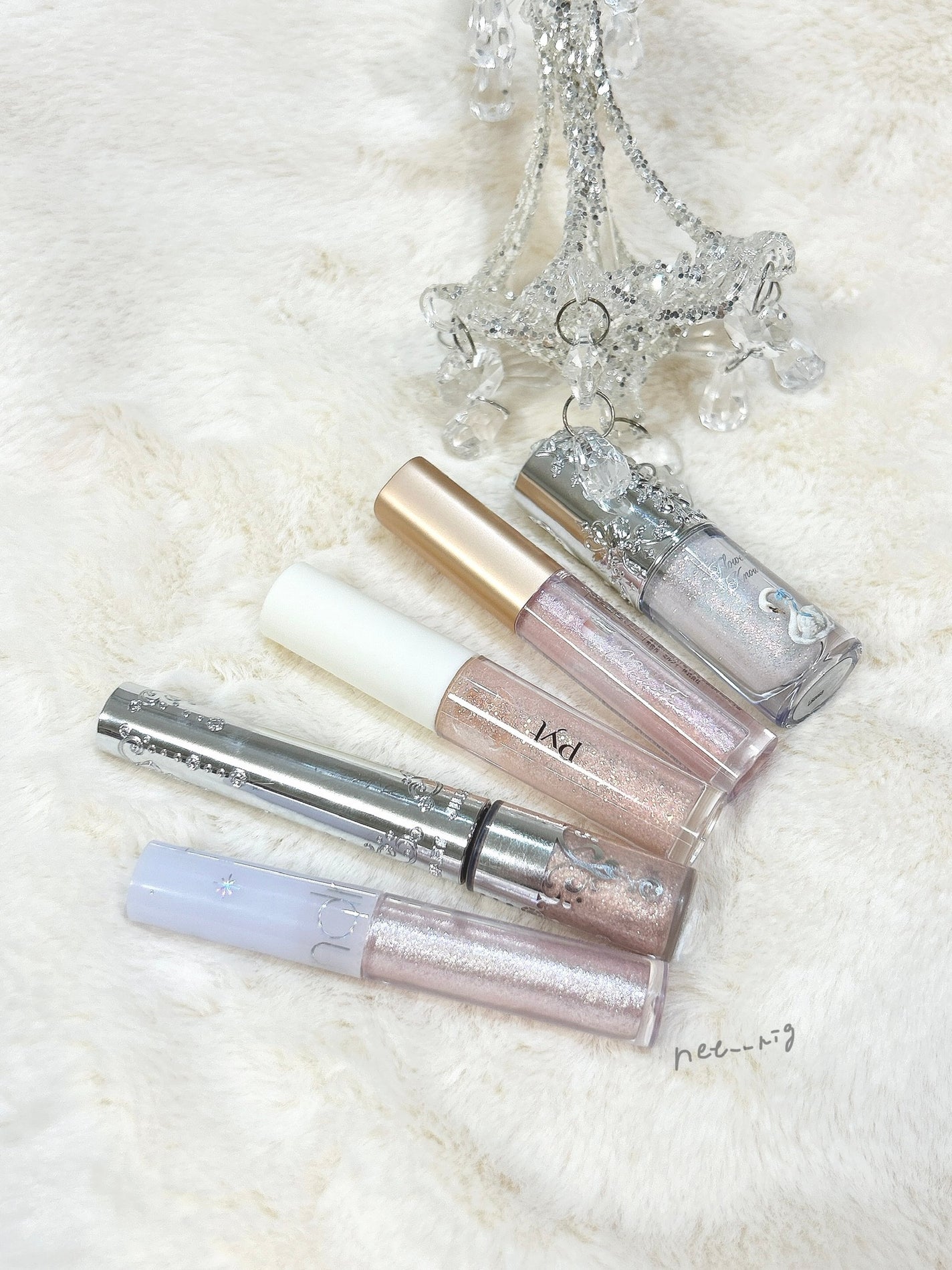 リキッド グリッター シャドウ/rom&nd/グリッターを使ったクチコミ(7枚目)