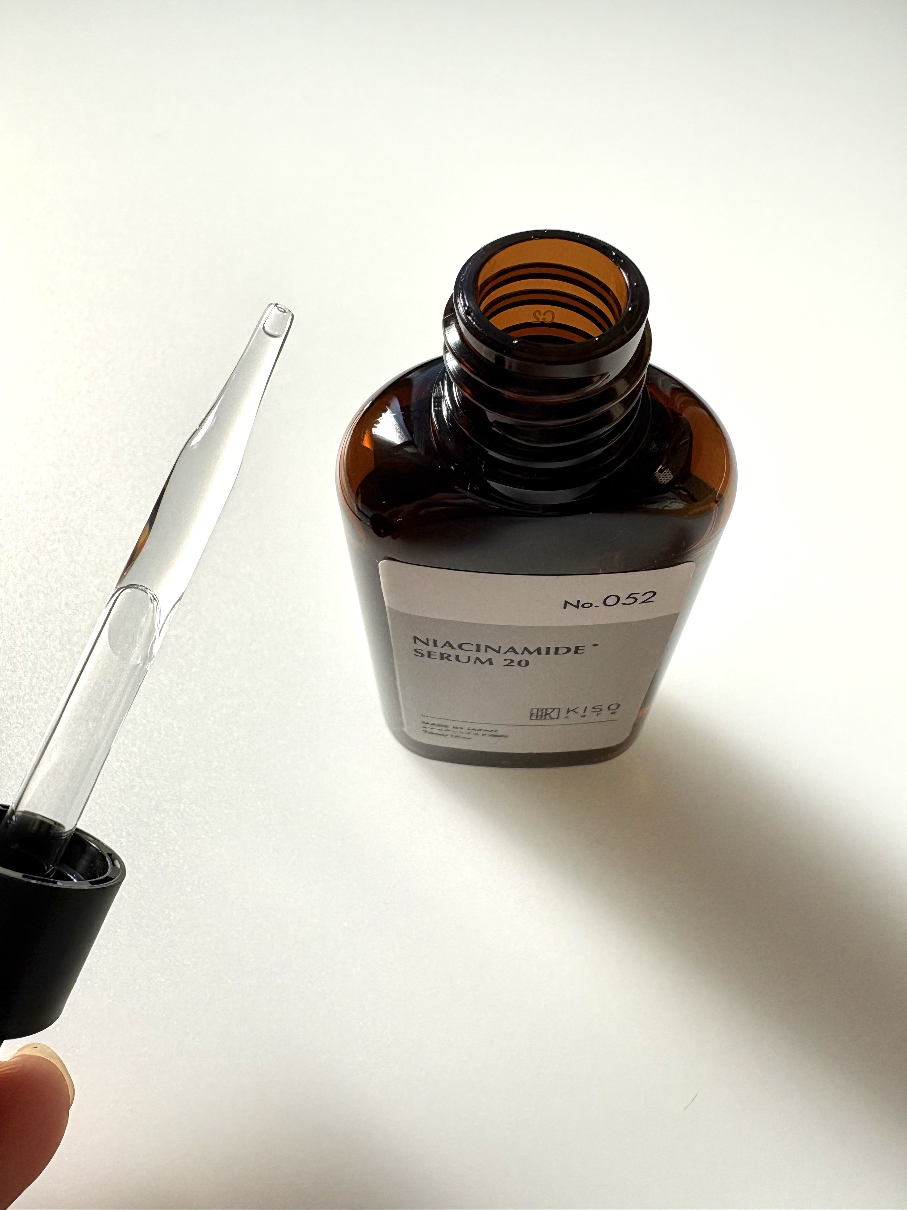 KISO ナイアミドエッセンス NAのクチコミ「
KISOCARE 
ナイアシンアミド 20%配合美容液 
キソ ナイアミドエッセンス NA .....」（3枚目）