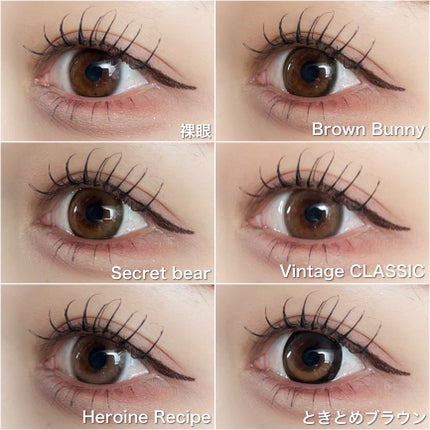 Angelcolor Bambi Series Vintage 1day/AngelColor/ワンデー(1DAY)カラコンを使ったクチコミ(7枚目)