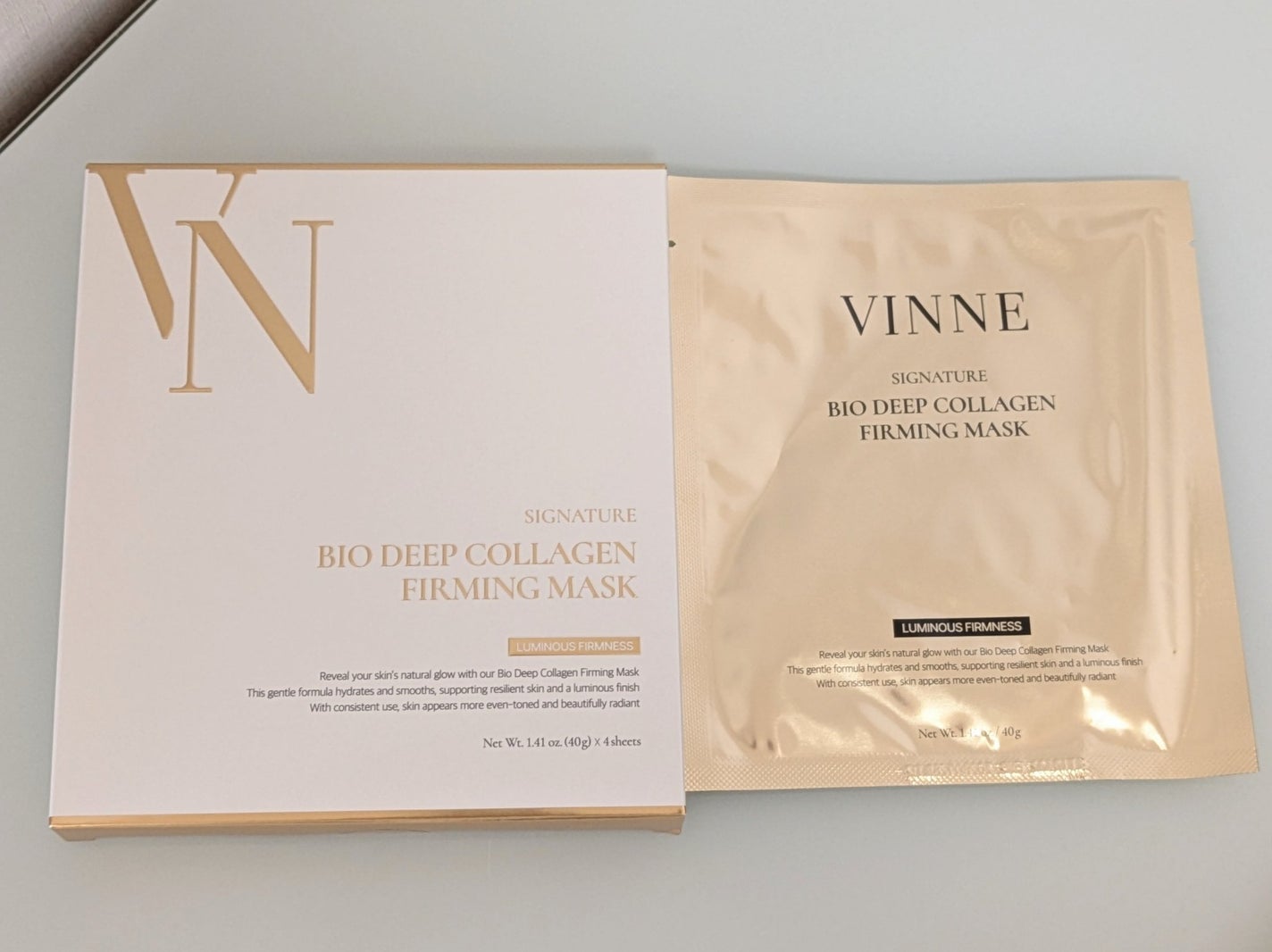 シグニチャーバイオディープコラーゲンファーミングマスク/VINNE /シートマスク・パックを使ったクチコミ(1枚目)