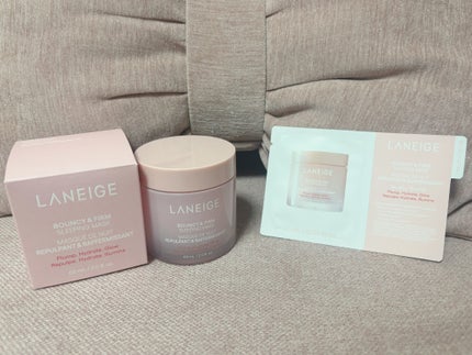 バウンシースリーピングマスク/LANEIGE/フェイスクリームを使ったクチコミ(1枚目)