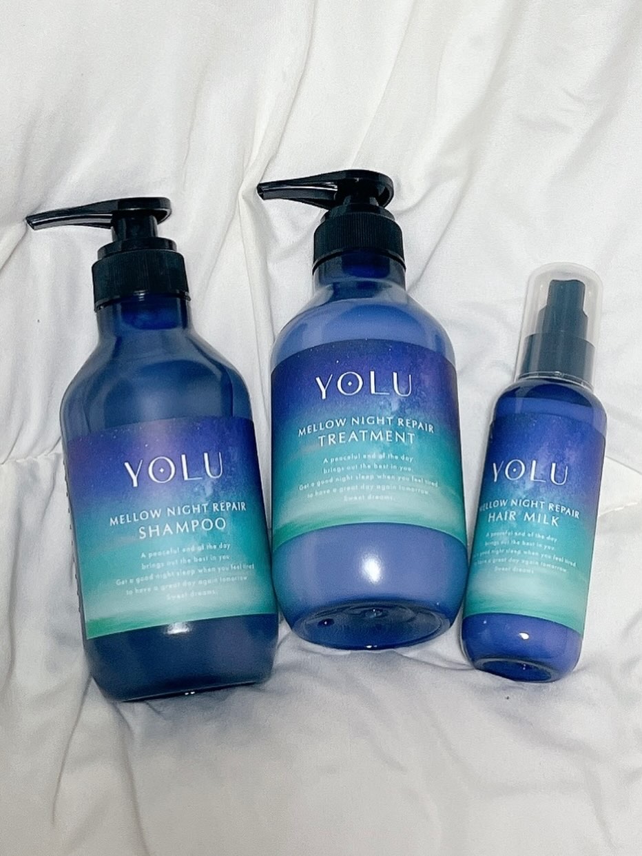 ヨル　メロウナイトリペアシャンプー/トリートメント/YOLU/市販シャンプーを使ったクチコミ（1枚目）