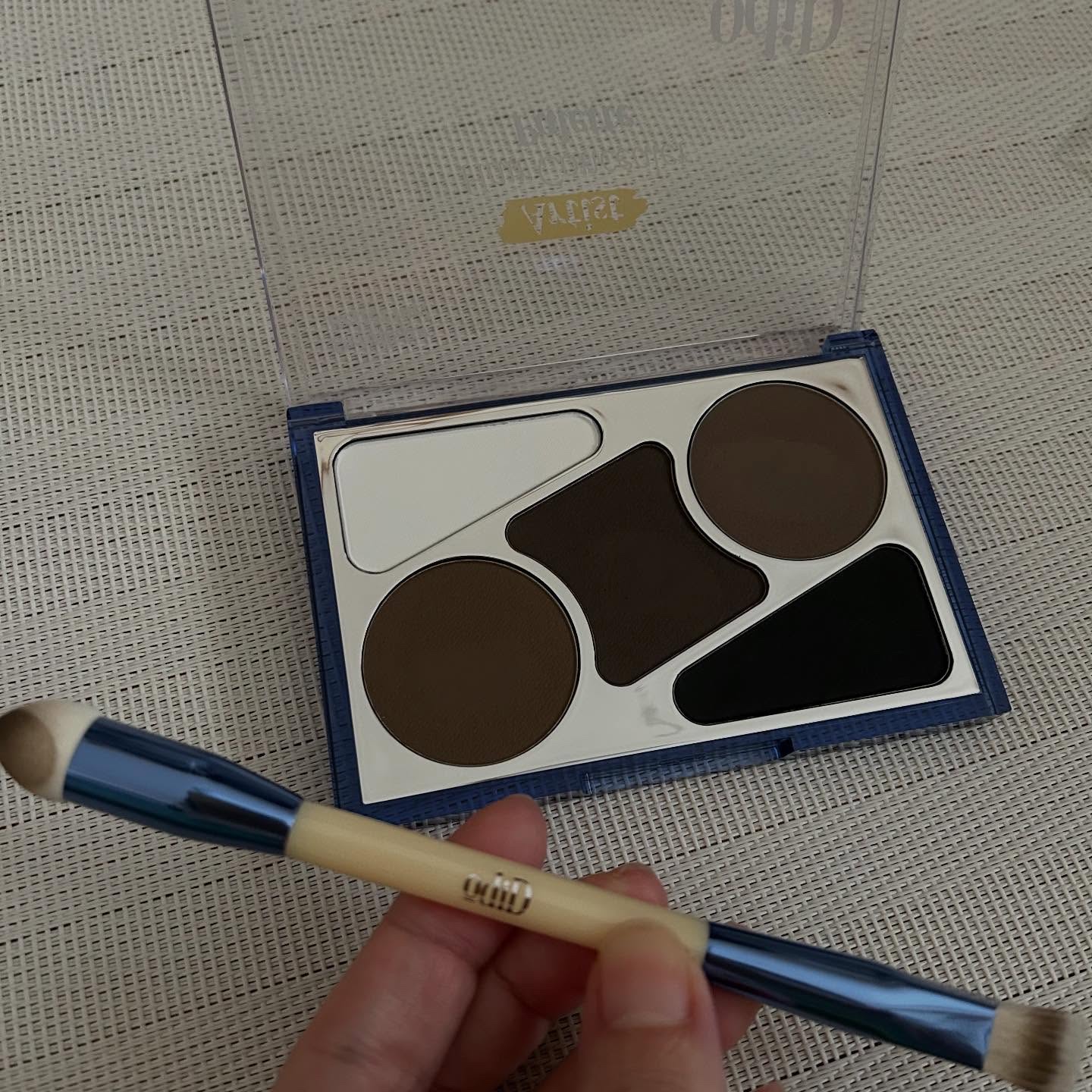  ヘアコンシーラーパレット&アーティスト デュアルブラシ/odiD/その他スタイリングを使ったクチコミ（2枚目）