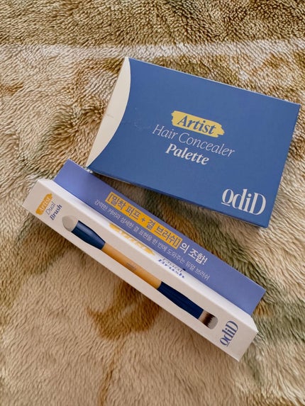 ヘアコンシーラーパレット&アーティスト デュアルブラシ/odiD/その他スタイリングを使ったクチコミ(9枚目)