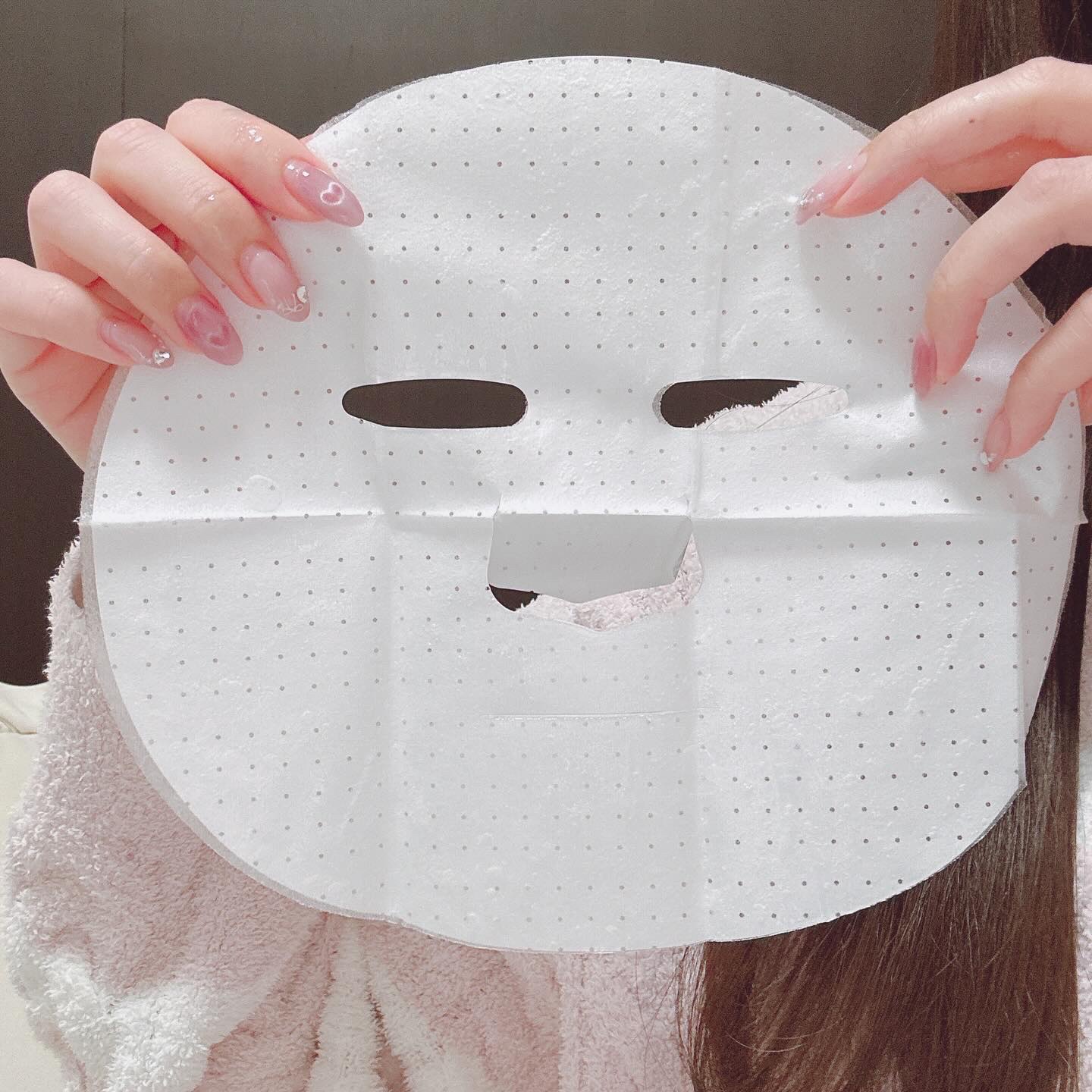 フェイスマスク 【しっかり実感30枚セット】/KISO/シートマスク・パックを使ったクチコミ（3枚目）