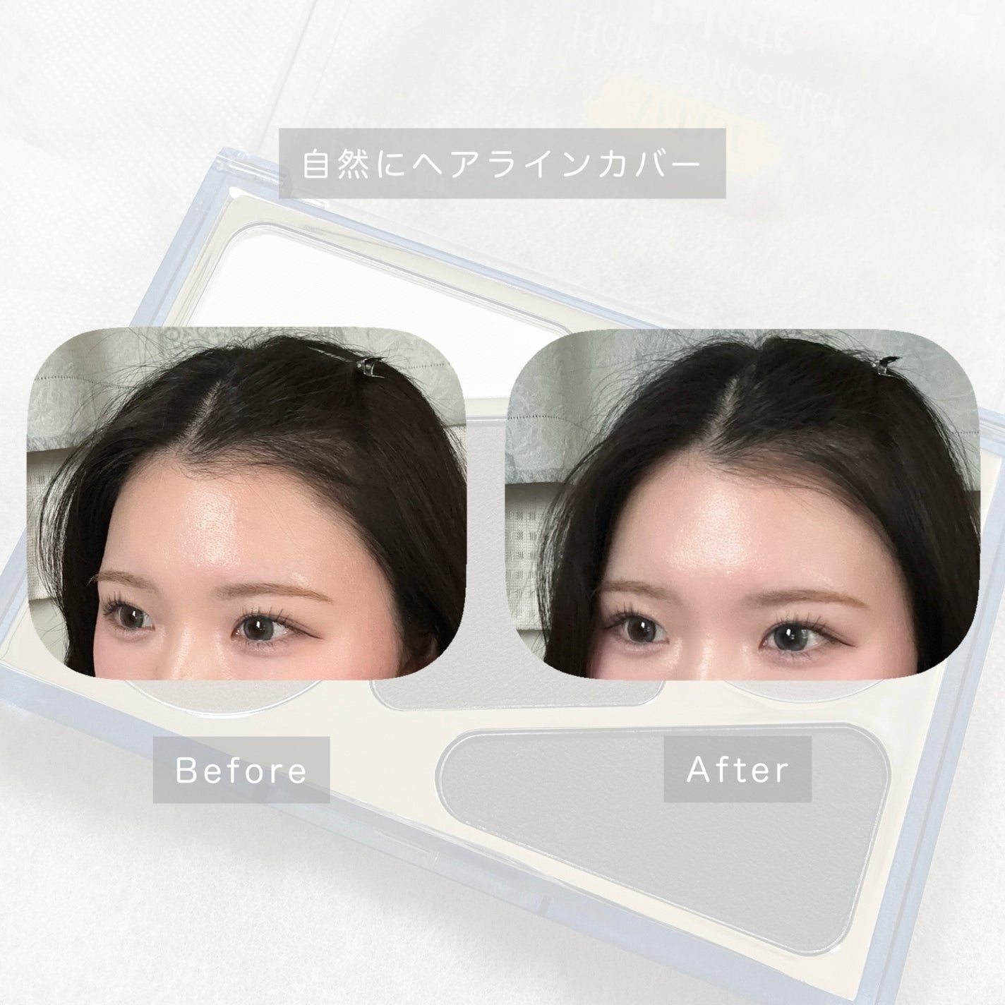 ヘアコンシーラーパレット&アーティスト デュアルブラシ/odiD/その他スタイリングを使ったクチコミ(3枚目)