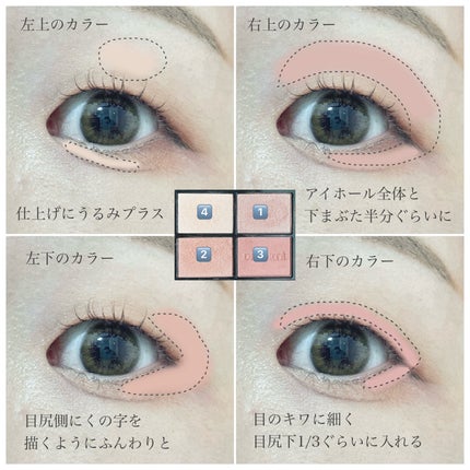 スキンシャドウ デザイニング パレット/DECORTÉ/アイシャドウパレットを使ったクチコミ(7枚目)