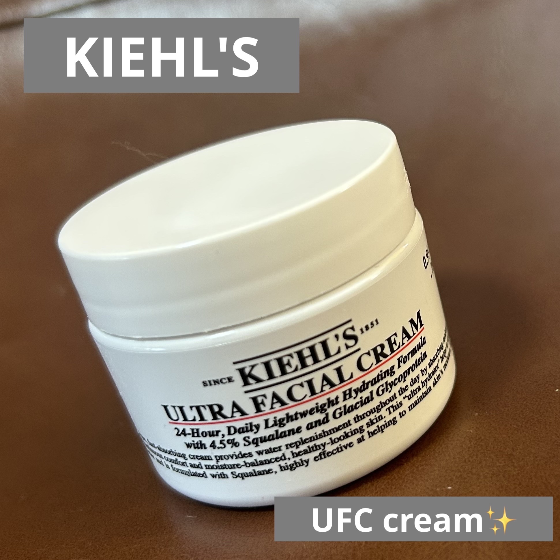 クリーム UFC/Kiehl's/フェイスクリームを使ったクチコミ（1枚目）