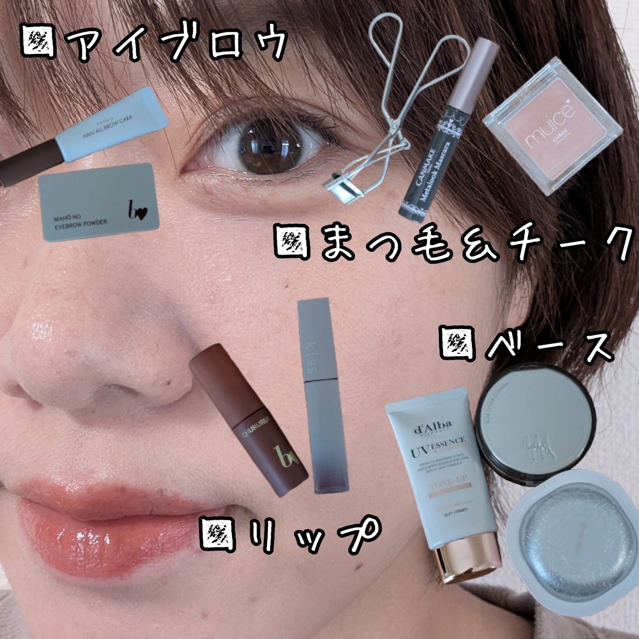 ブラーカバークッション/LUNA/クッションファンデーションを使ったクチコミ（1枚目）