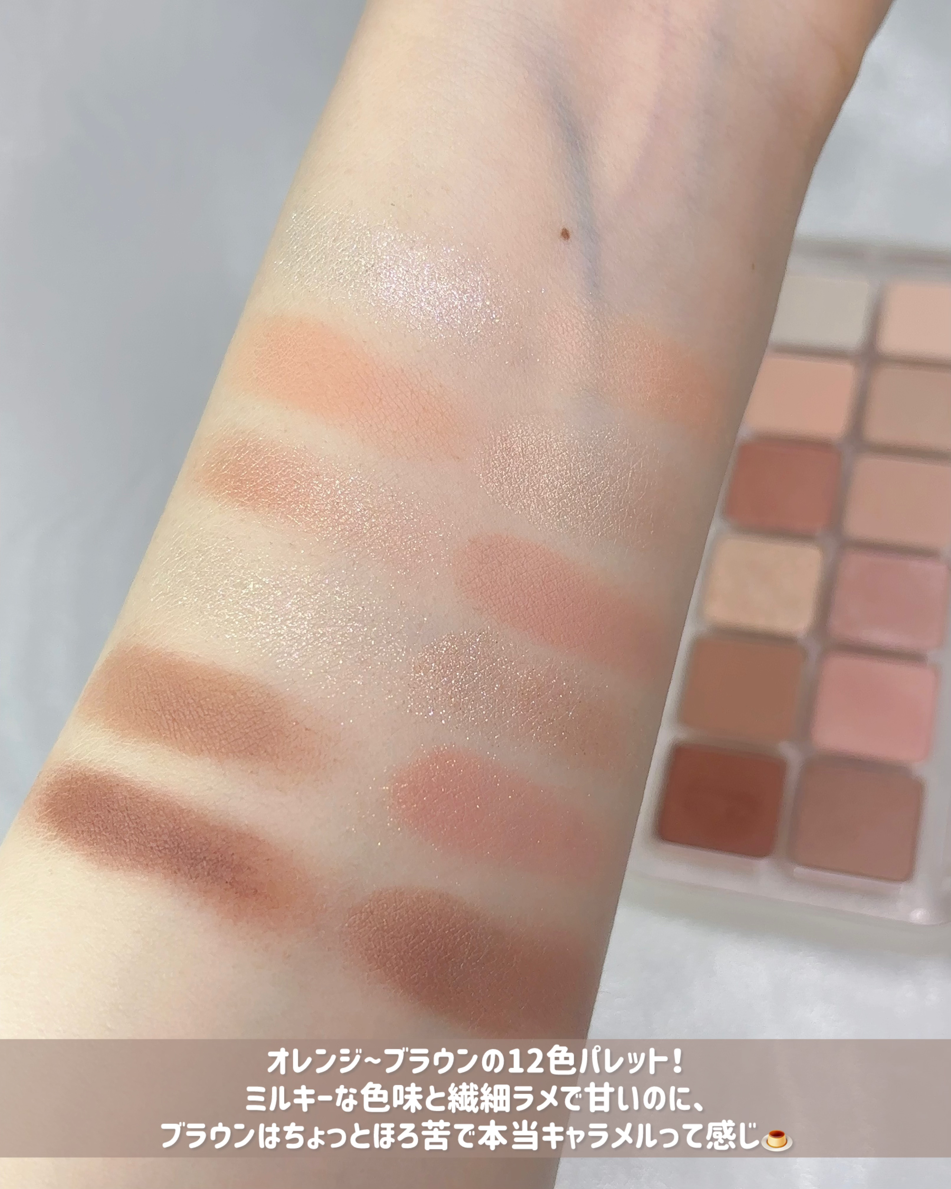 プロ アイ パレット エアー/CLIO/アイシャドウパレットを使ったクチコミ（3枚目）