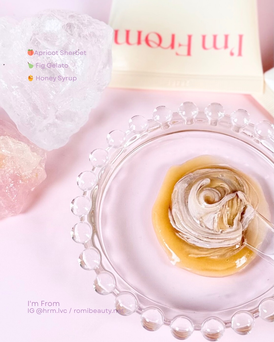 フィグジェラートパッククレンザー/I'm from/洗顔フォームを使ったクチコミ（2枚目）